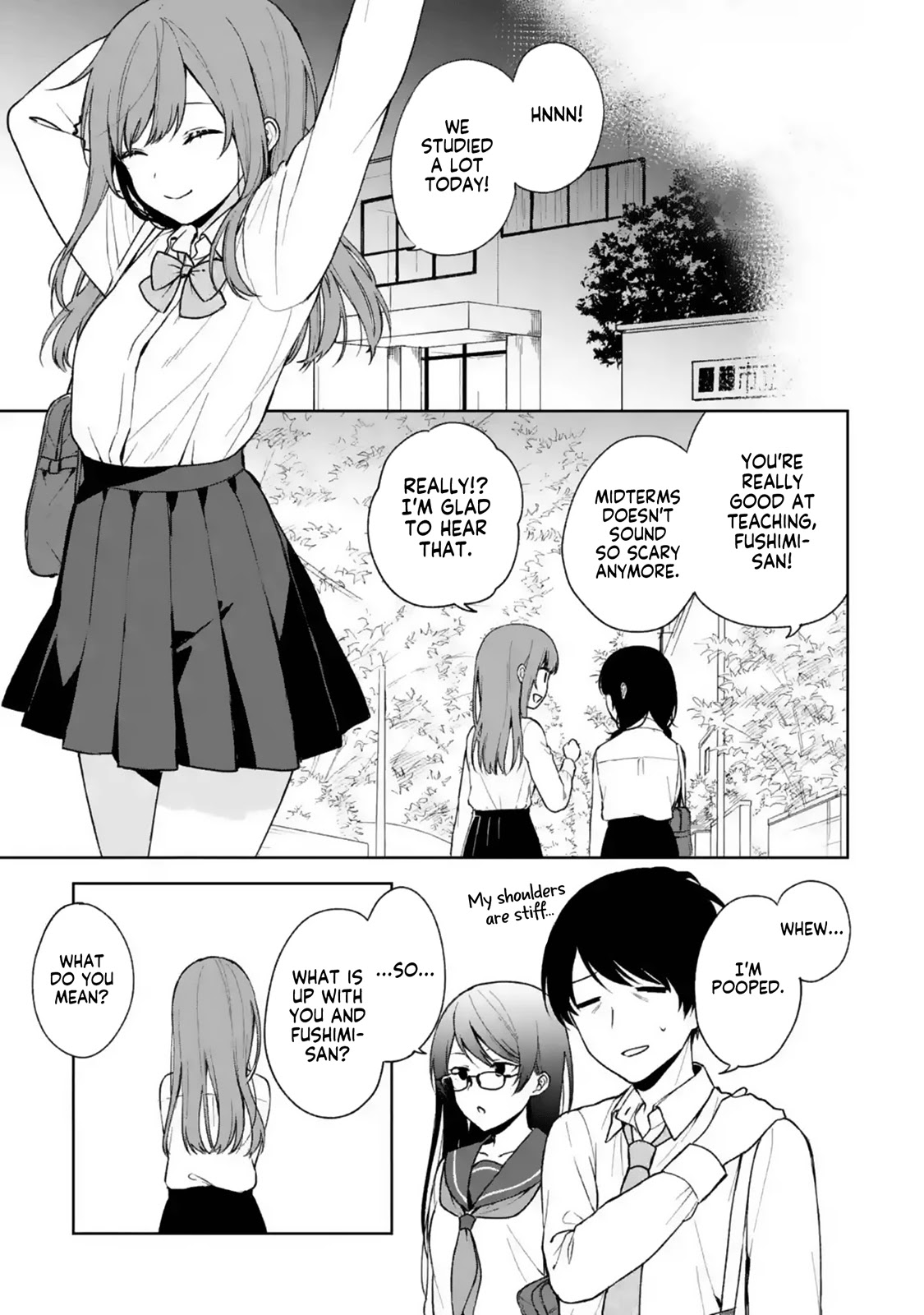 When I Rescued a Beautiful Girl Who Was About to Be Mol*sted, It Was My Childhood Friend Sitting Next to Me Chapter 30 page 6 - Chapter 30
