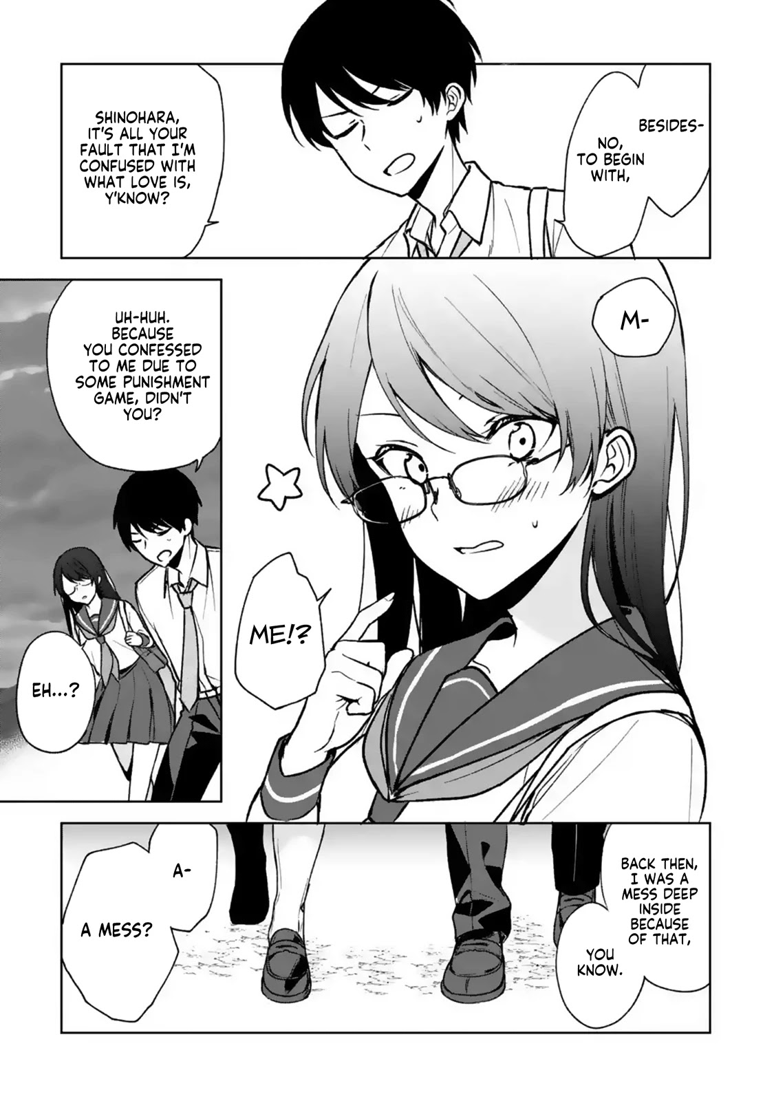 When I Rescued a Beautiful Girl Who Was About to Be Mol*sted, It Was My Childhood Friend Sitting Next to Me Chapter 30 page 8 - Chapter 30