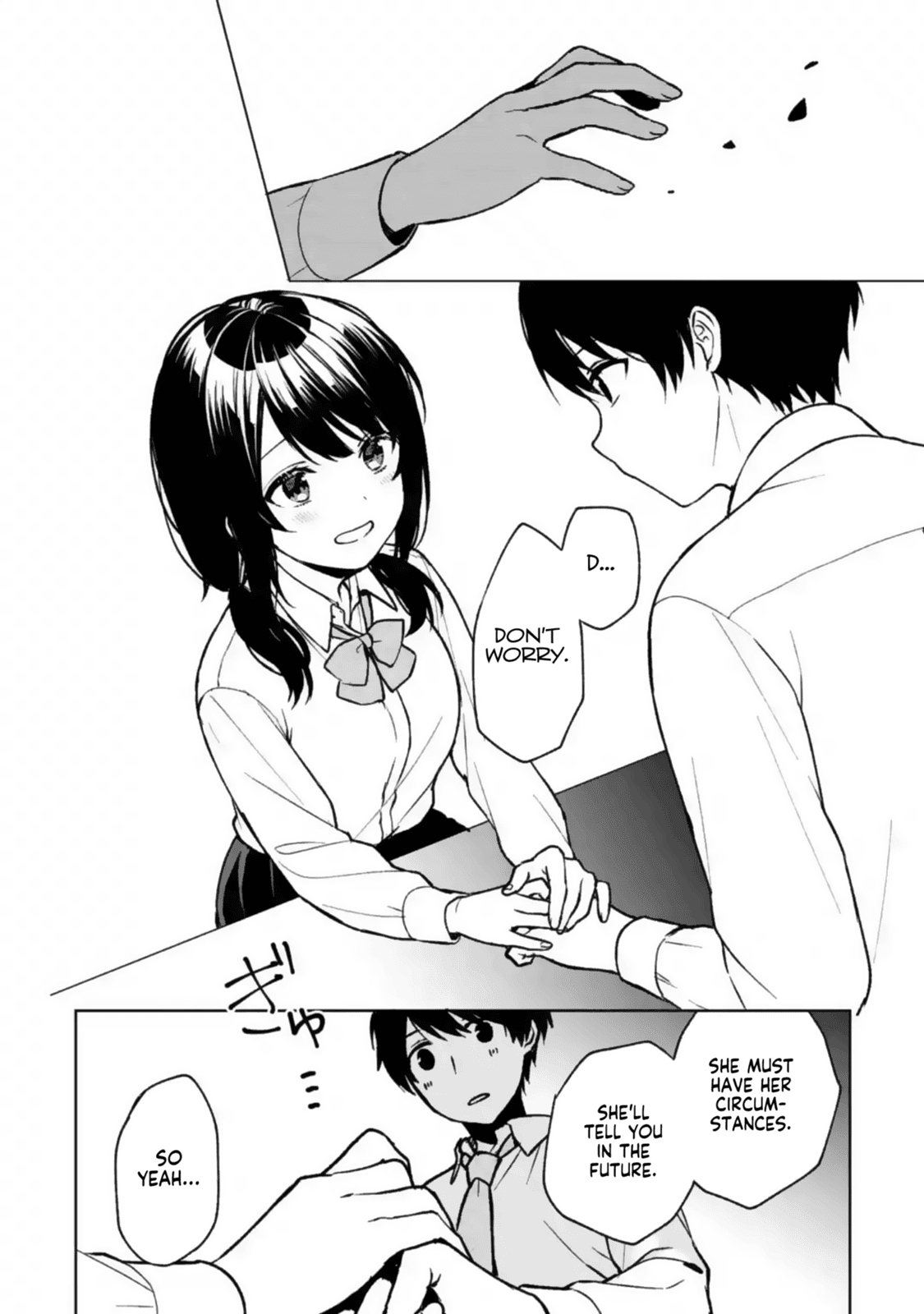 When I Rescued a Beautiful Girl Who Was About to Be Mol*sted, It Was My Childhood Friend Sitting Next to Me Chapter 31 page 10 - Chapter 31: A holiday secret