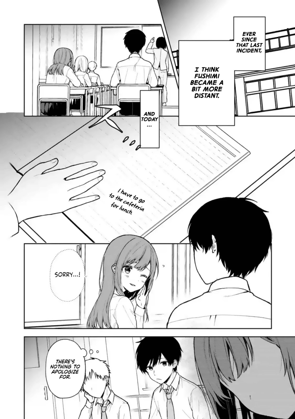 When I Rescued a Beautiful Girl Who Was About to Be Mol*sted, It Was My Childhood Friend Sitting Next to Me Chapter 31 page 2 - Chapter 31: A holiday secret