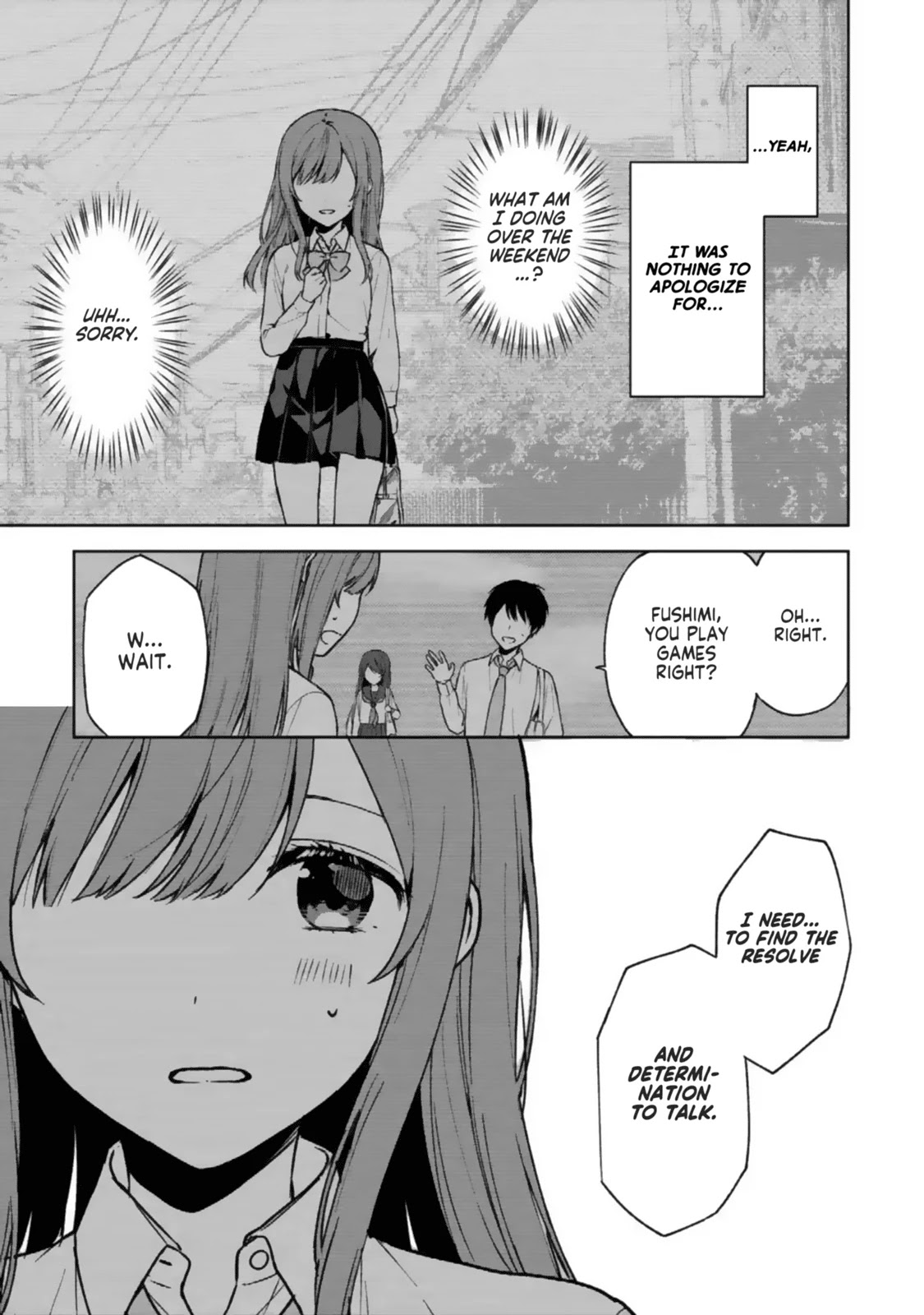 When I Rescued a Beautiful Girl Who Was About to Be Mol*sted, It Was My Childhood Friend Sitting Next to Me Chapter 31 page 3 - Chapter 31: A holiday secret