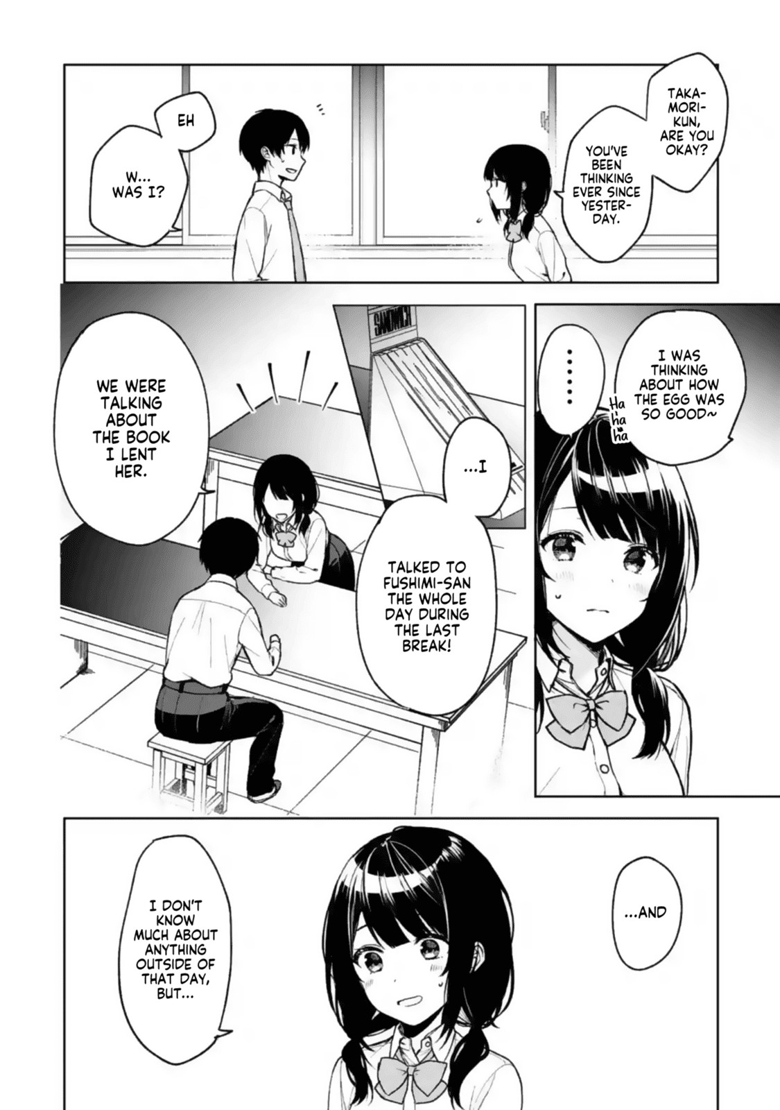 When I Rescued a Beautiful Girl Who Was About to Be Mol*sted, It Was My Childhood Friend Sitting Next to Me Chapter 31 page 6 - Chapter 31: A holiday secret