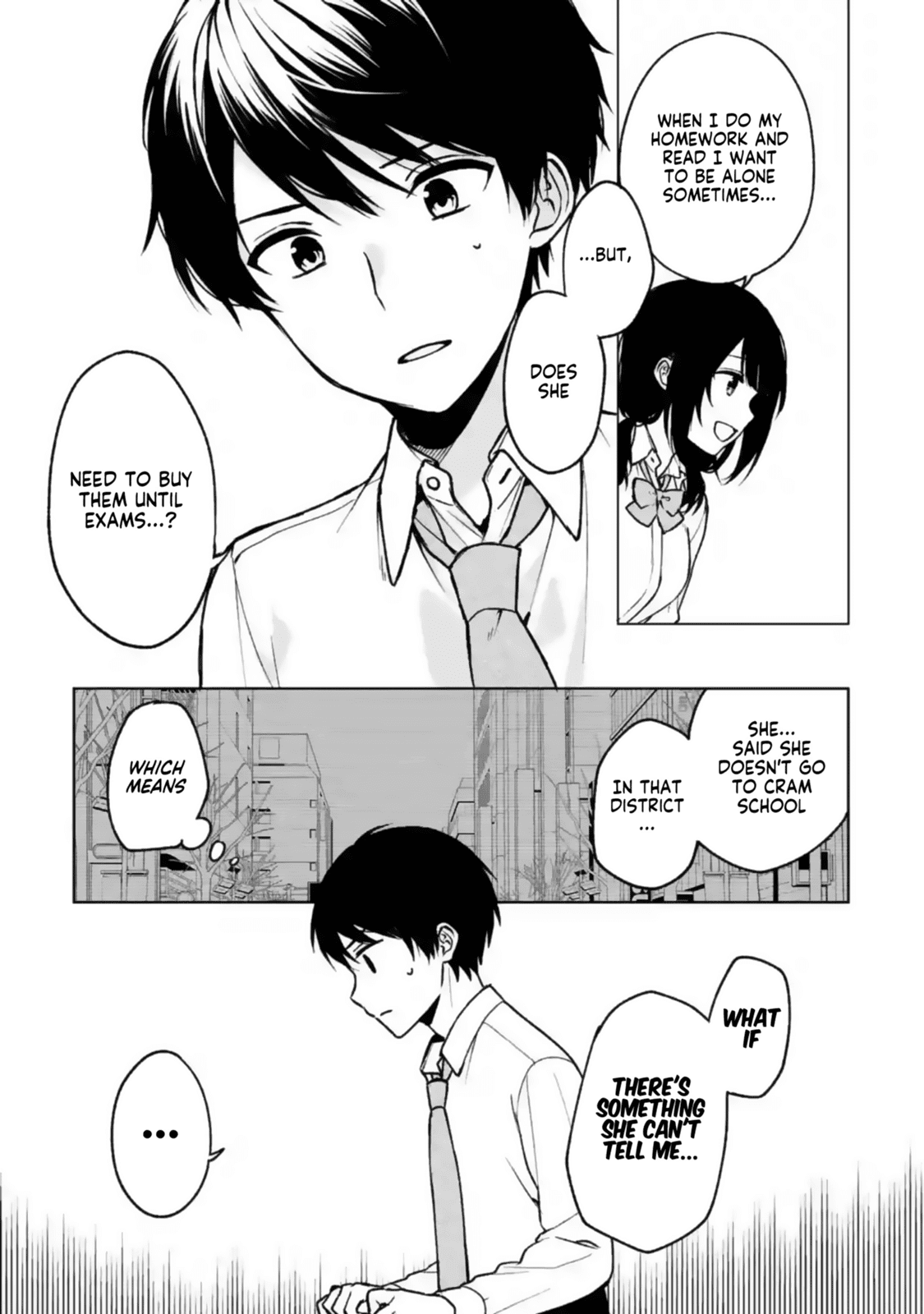 When I Rescued a Beautiful Girl Who Was About to Be Mol*sted, It Was My Childhood Friend Sitting Next to Me Chapter 31 page 9 - Chapter 31: A holiday secret