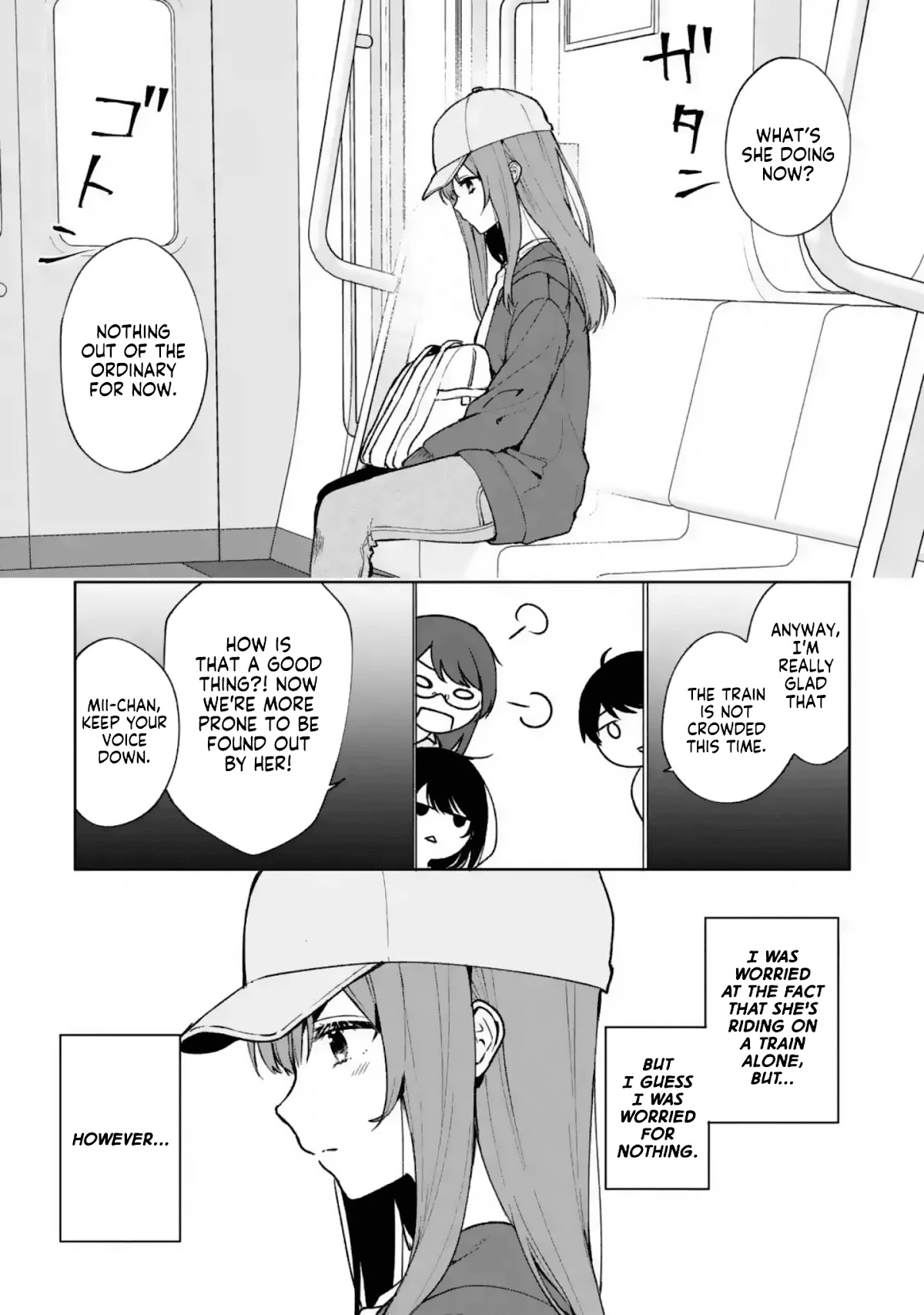 When I Rescued a Beautiful Girl Who Was About to Be Mol*sted, It Was My Childhood Friend Sitting Next to Me Chapter 32 page 1 - Chapter 32: Tailing on a Holiday