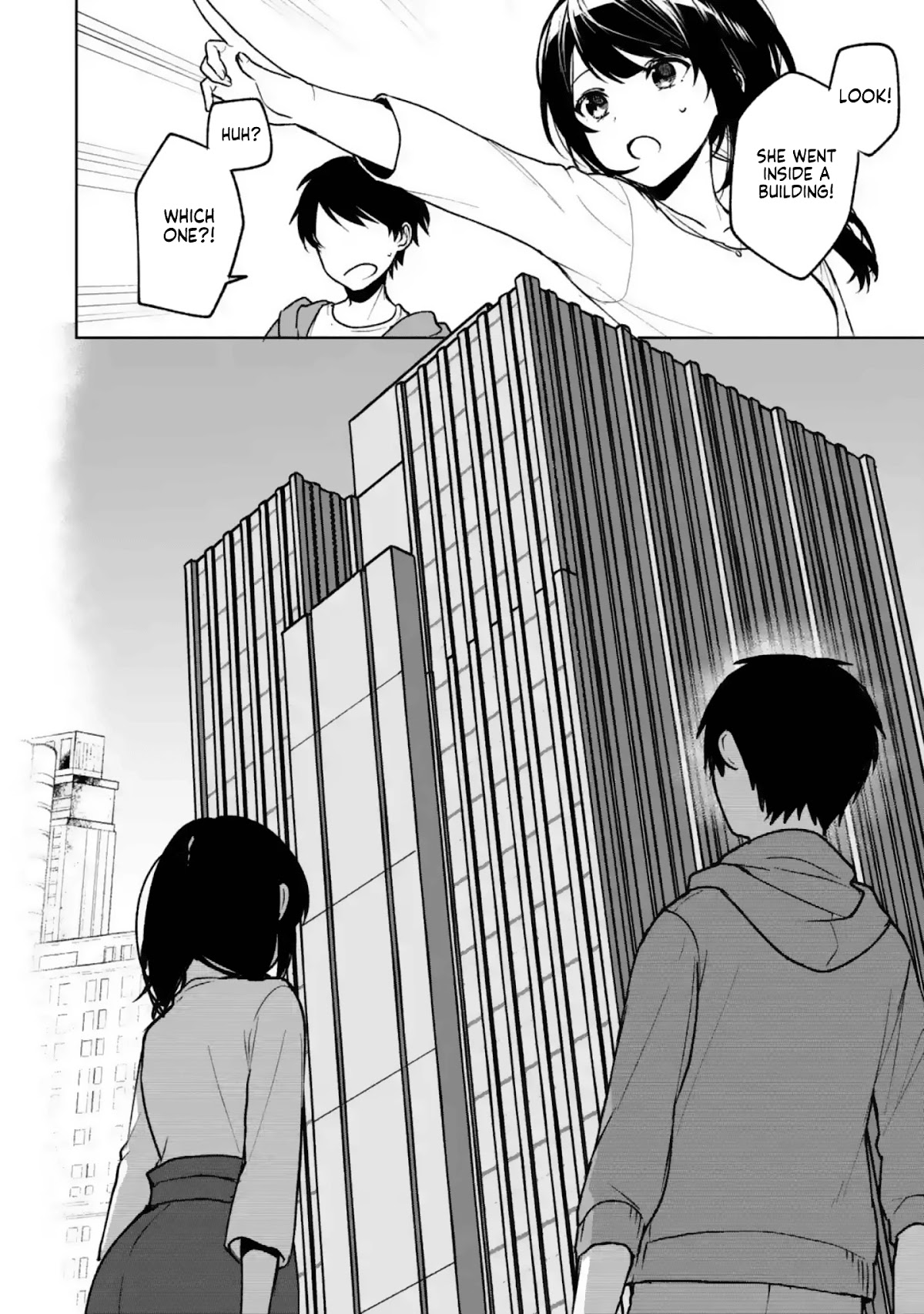 When I Rescued a Beautiful Girl Who Was About to Be Mol*sted, It Was My Childhood Friend Sitting Next to Me Chapter 32 page 10 - Chapter 32: Tailing on a Holiday