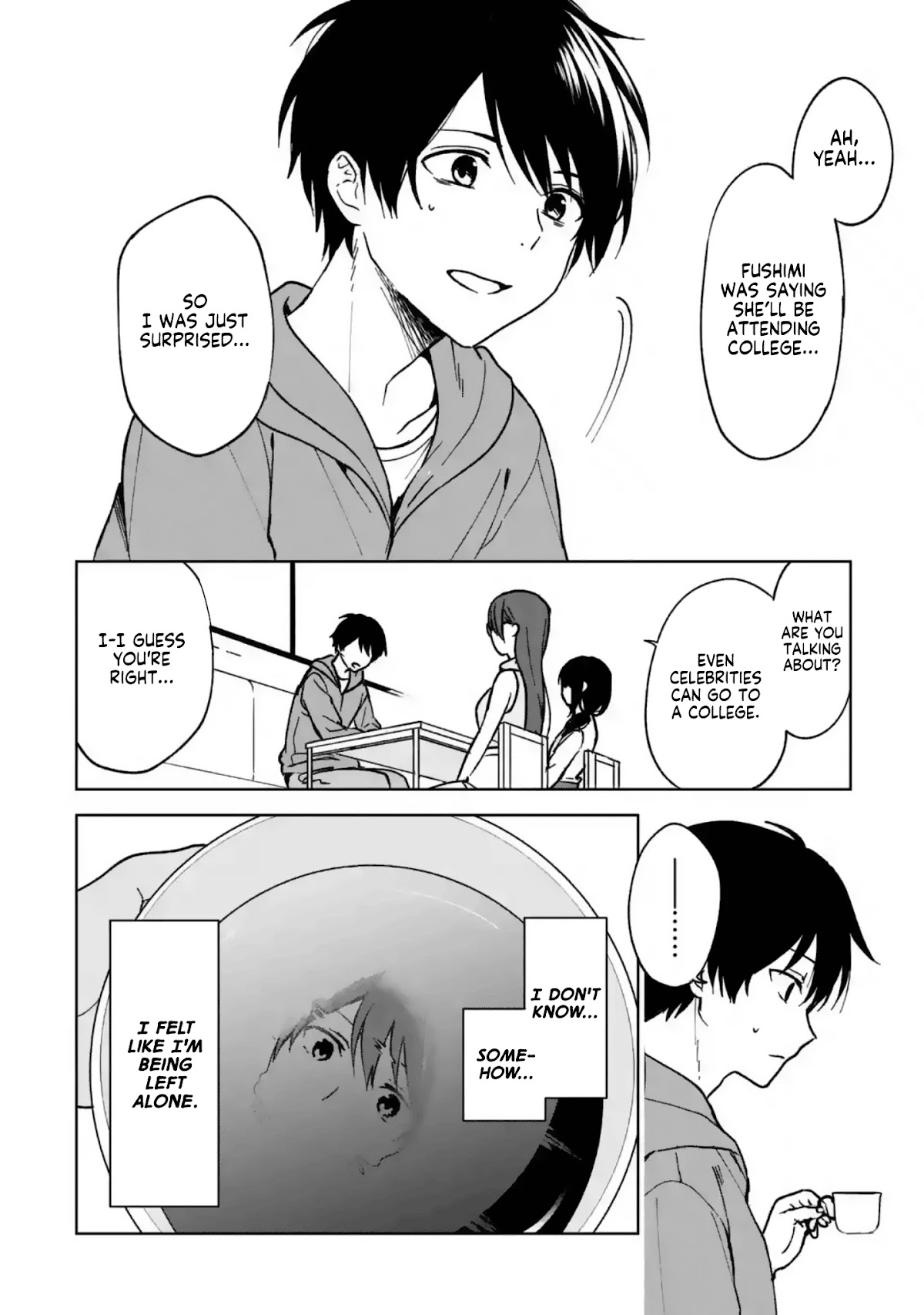 When I Rescued a Beautiful Girl Who Was About to Be Mol*sted, It Was My Childhood Friend Sitting Next to Me Chapter 32 page 18 - Chapter 32: Tailing on a Holiday