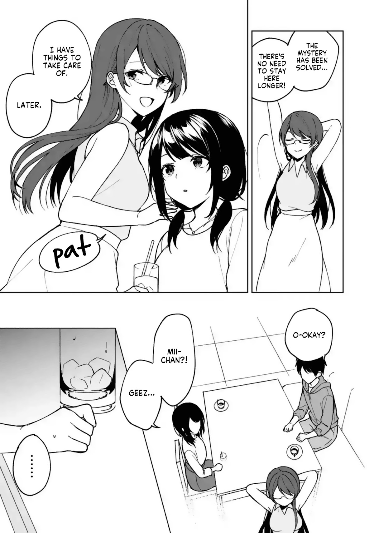When I Rescued a Beautiful Girl Who Was About to Be Mol*sted, It Was My Childhood Friend Sitting Next to Me Chapter 32 page 21 - Chapter 32: Tailing on a Holiday