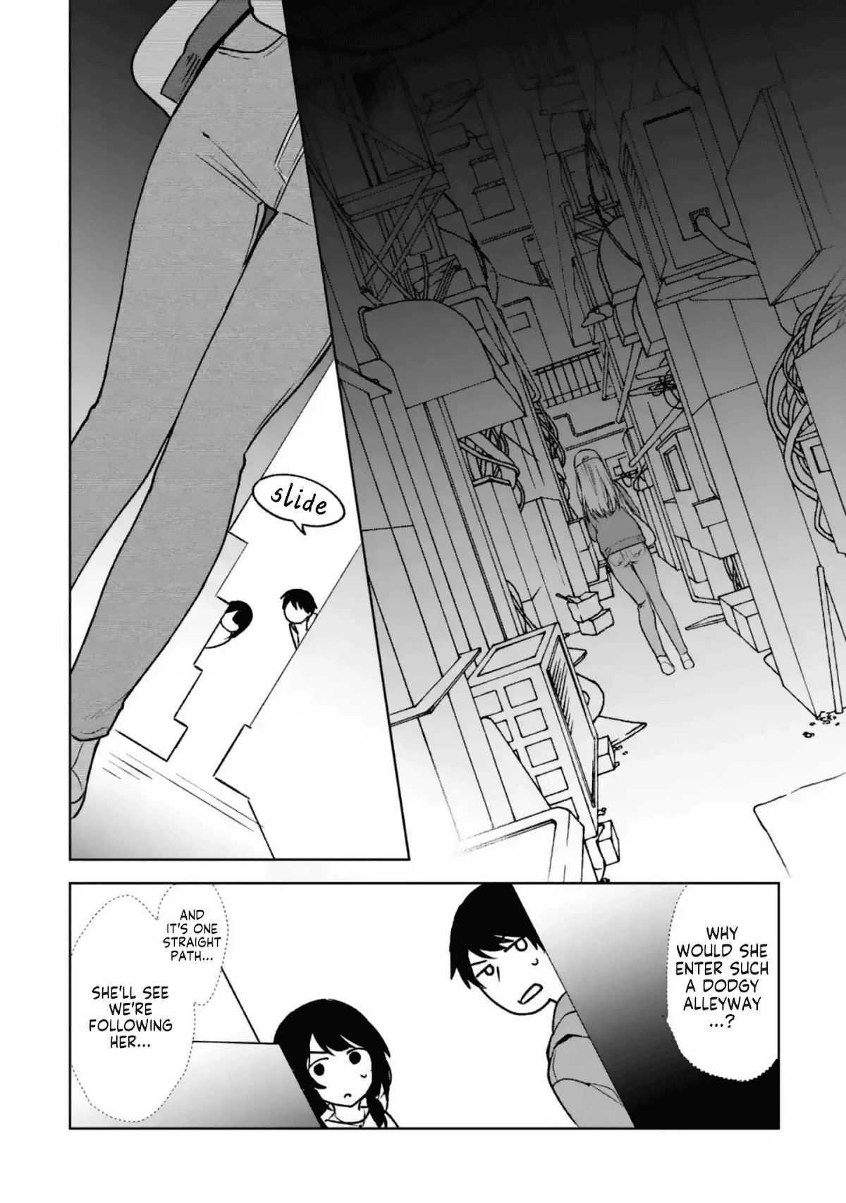When I Rescued a Beautiful Girl Who Was About to Be Mol*sted, It Was My Childhood Friend Sitting Next to Me Chapter 32 page 8 - Chapter 32: Tailing on a Holiday