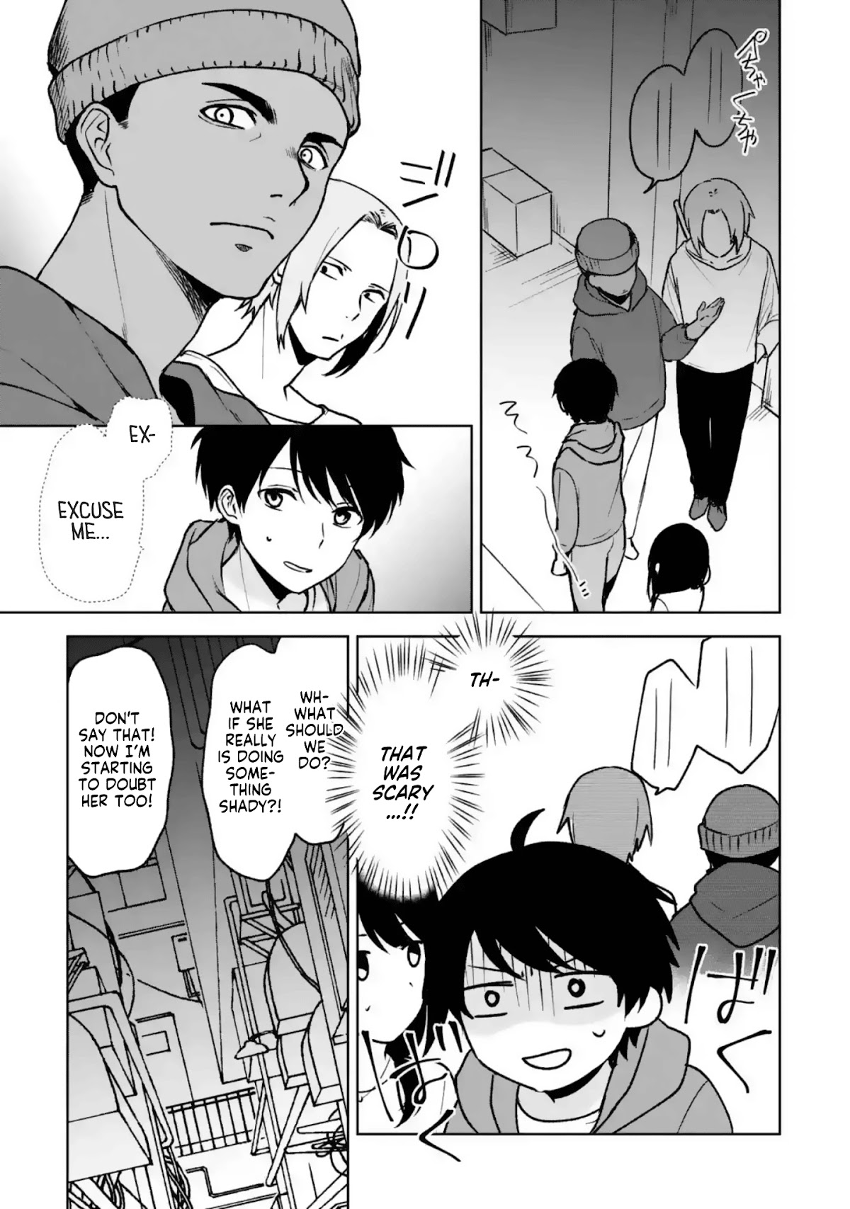When I Rescued a Beautiful Girl Who Was About to Be Mol*sted, It Was My Childhood Friend Sitting Next to Me Chapter 32 page 9 - Chapter 32: Tailing on a Holiday