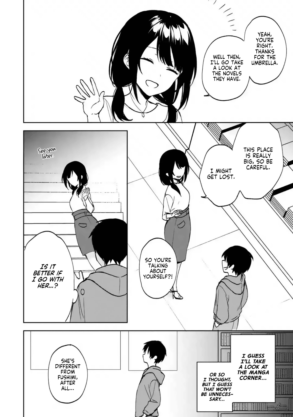 When I Rescued a Beautiful Girl Who Was About to Be Mol*sted, It Was My Childhood Friend Sitting Next to Me Chapter 33 page 10 - Chapter 33: Déjà vu