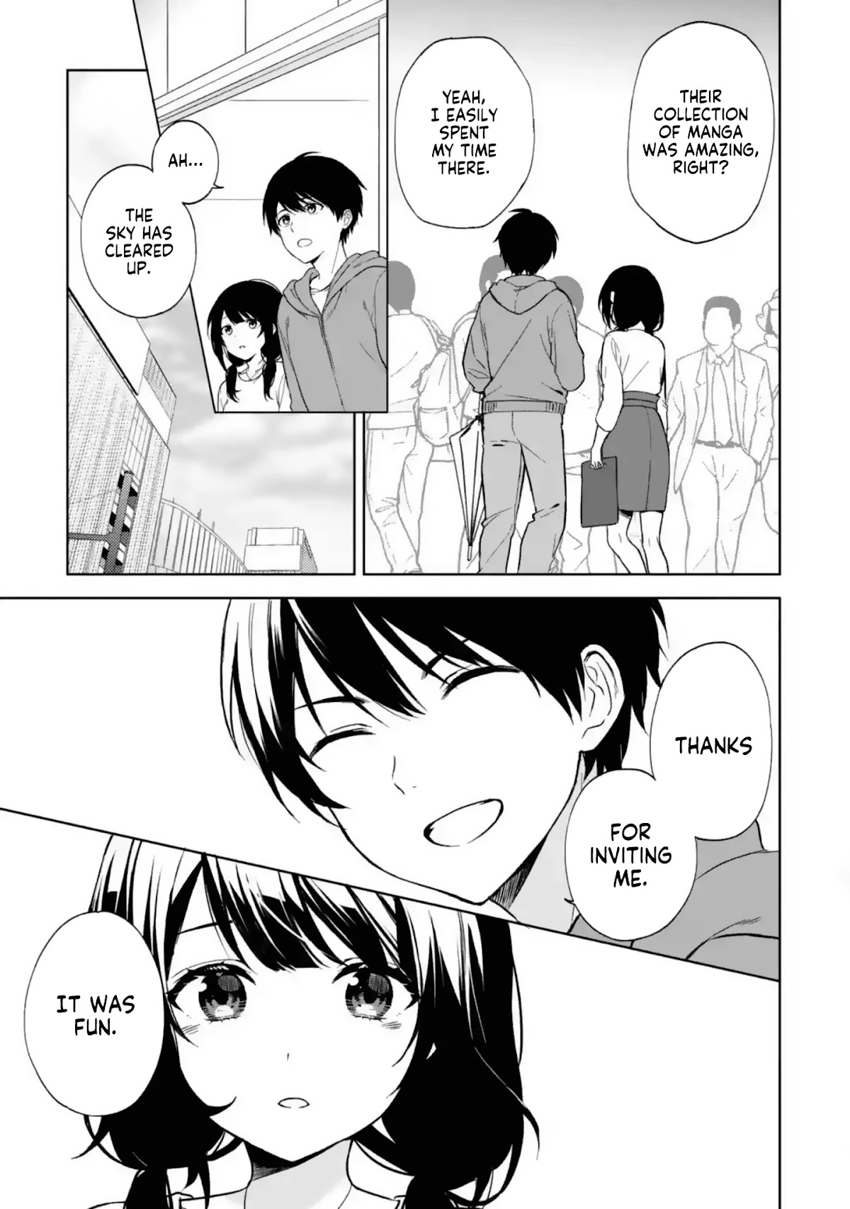 When I Rescued a Beautiful Girl Who Was About to Be Mol*sted, It Was My Childhood Friend Sitting Next to Me Chapter 33 page 13 - Chapter 33: Déjà vu