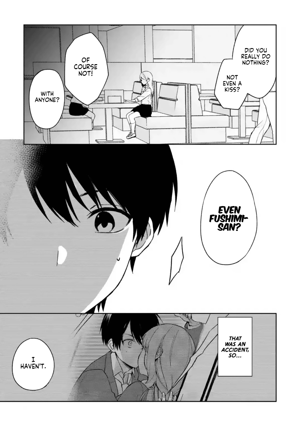 When I Rescued a Beautiful Girl Who Was About to Be Mol*sted, It Was My Childhood Friend Sitting Next to Me Chapter 33 page 17 - Chapter 33: Déjà vu
