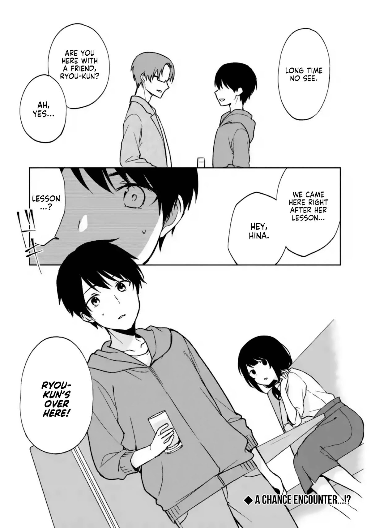 When I Rescued a Beautiful Girl Who Was About to Be Mol*sted, It Was My Childhood Friend Sitting Next to Me Chapter 33 page 23 - Chapter 33: Déjà vu