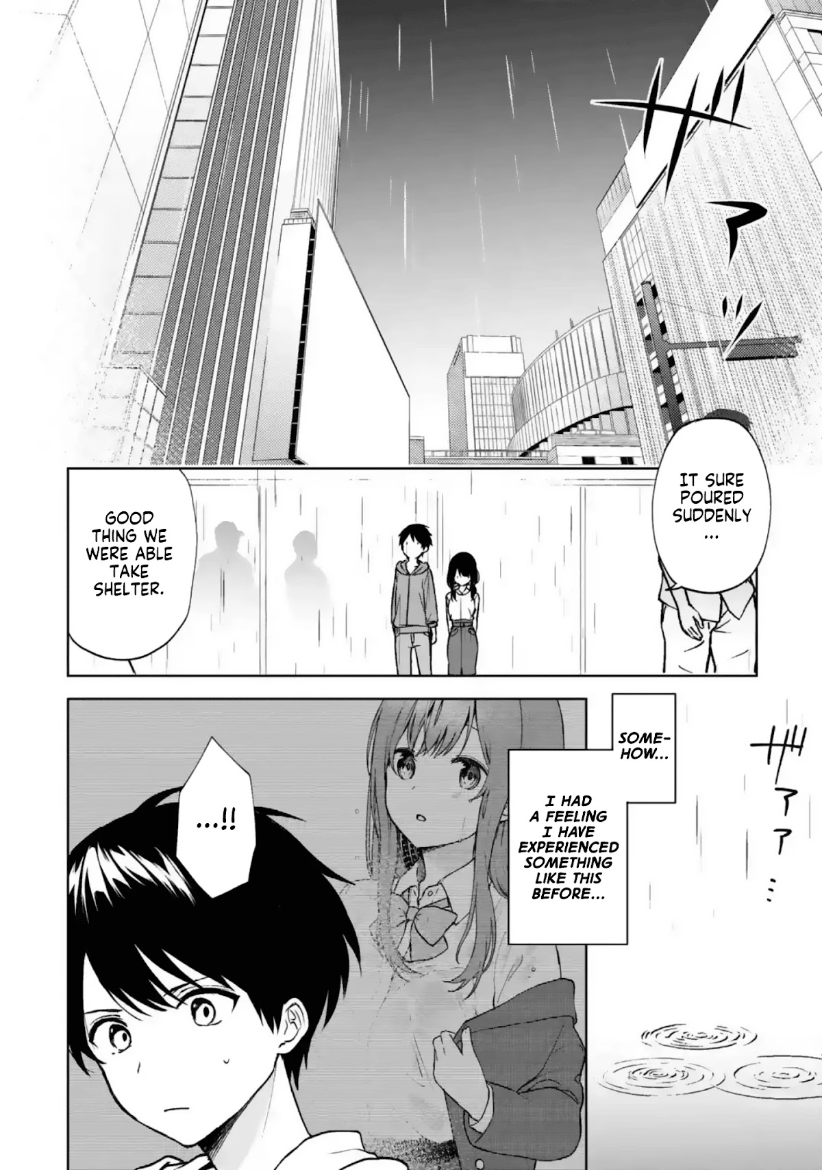 When I Rescued a Beautiful Girl Who Was About to Be Mol*sted, It Was My Childhood Friend Sitting Next to Me Chapter 33 page 4 - Chapter 33: Déjà vu