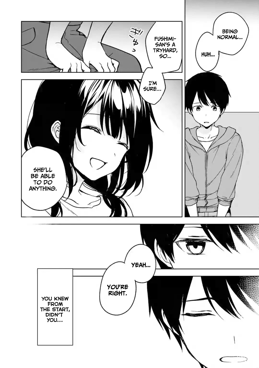 When I Rescued a Beautiful Girl Who Was About to Be Mol*sted, It Was My Childhood Friend Sitting Next to Me Chapter 34 page 15 - Chapter 34: A Normal Highschool Student