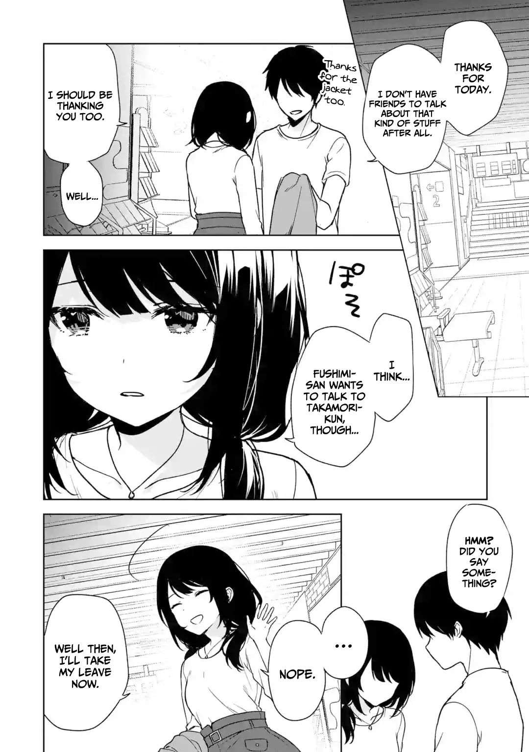 When I Rescued a Beautiful Girl Who Was About to Be Mol*sted, It Was My Childhood Friend Sitting Next to Me Chapter 34 page 17 - Chapter 34: A Normal Highschool Student