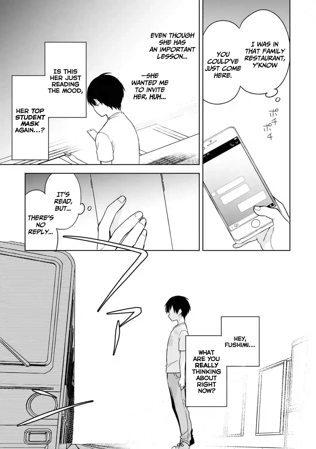 When I Rescued a Beautiful Girl Who Was About to Be Mol*sted, It Was My Childhood Friend Sitting Next to Me Chapter 34 page 20 - Chapter 34: A Normal Highschool Student
