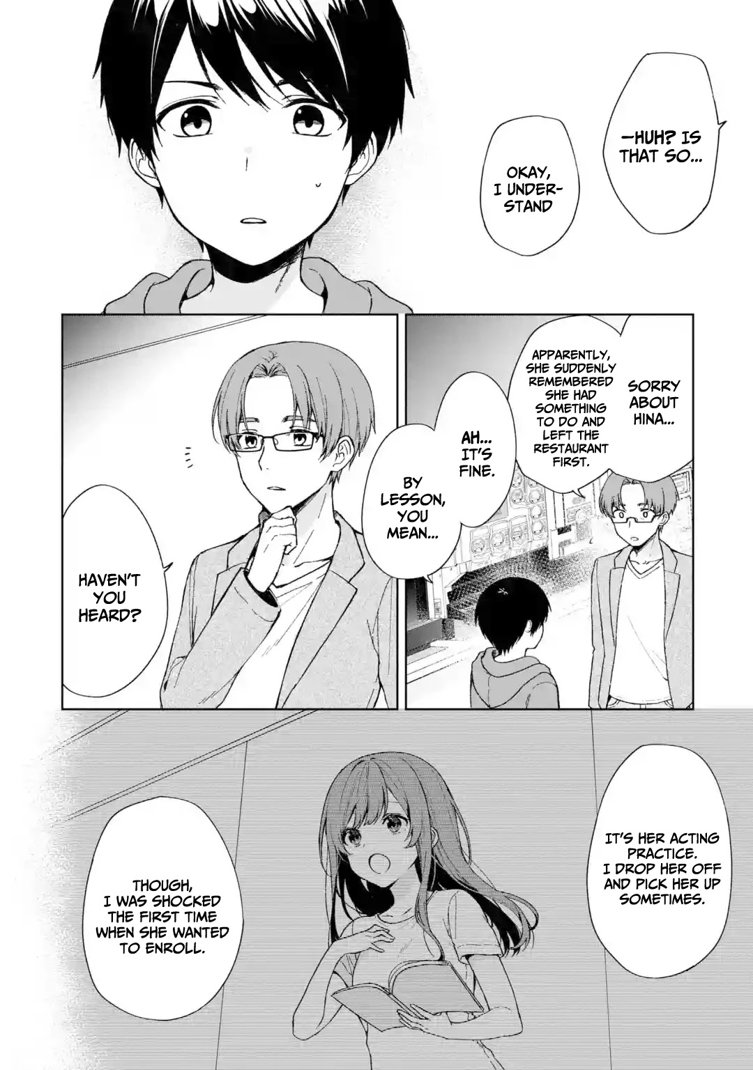 When I Rescued a Beautiful Girl Who Was About to Be Mol*sted, It Was My Childhood Friend Sitting Next to Me Chapter 34 page 5 - Chapter 34: A Normal Highschool Student