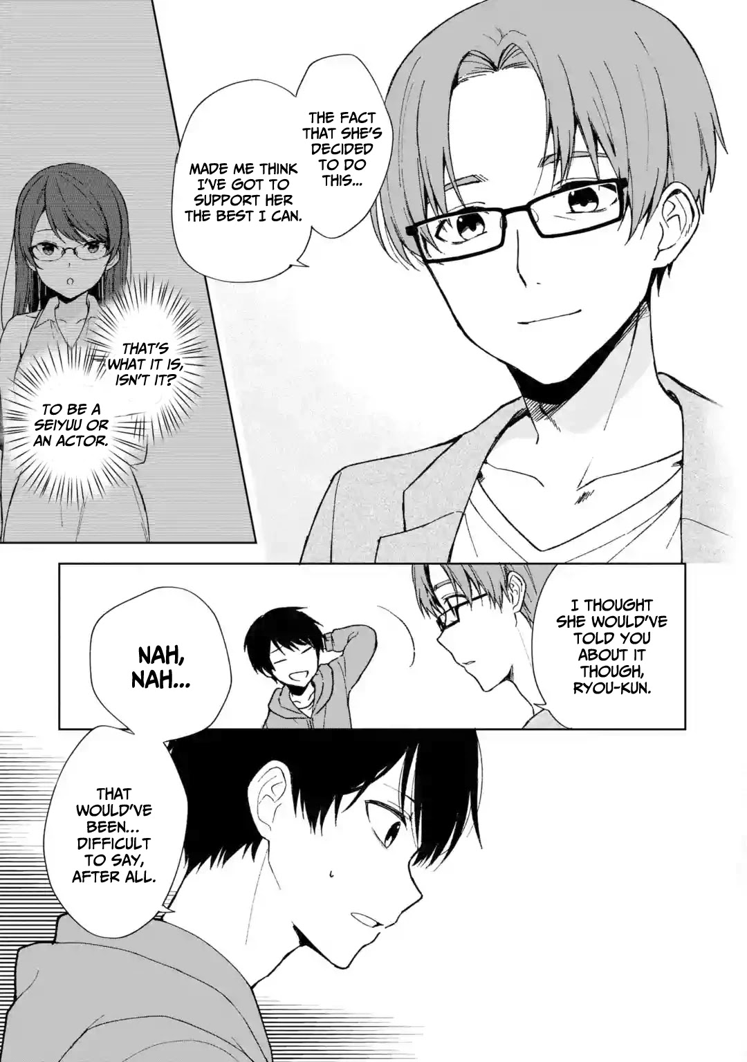 When I Rescued a Beautiful Girl Who Was About to Be Mol*sted, It Was My Childhood Friend Sitting Next to Me Chapter 34 page 6 - Chapter 34: A Normal Highschool Student