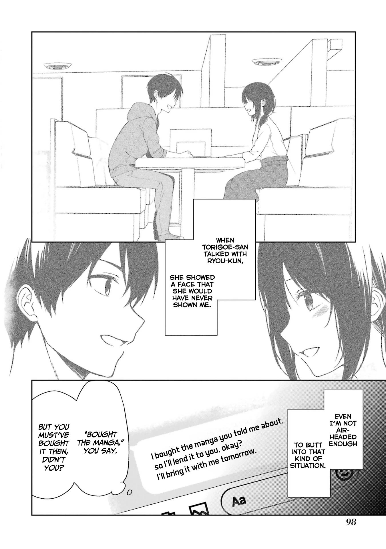 When I Rescued a Beautiful Girl Who Was About to Be Mol*sted, It Was My Childhood Friend Sitting Next to Me Chapter 35 page 13 - Chapter 35: Jealous & Revival