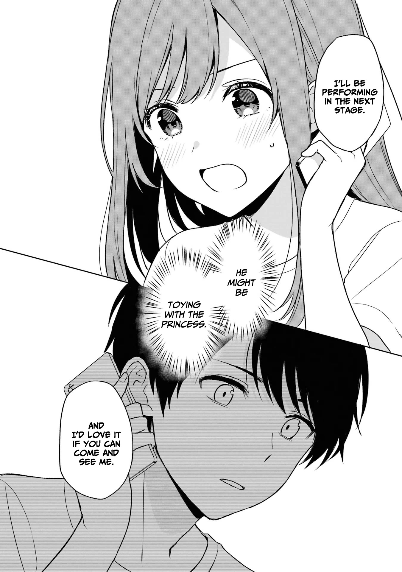 When I Rescued a Beautiful Girl Who Was About to Be Mol*sted, It Was My Childhood Friend Sitting Next to Me Chapter 35 page 21 - Chapter 35: Jealous & Revival