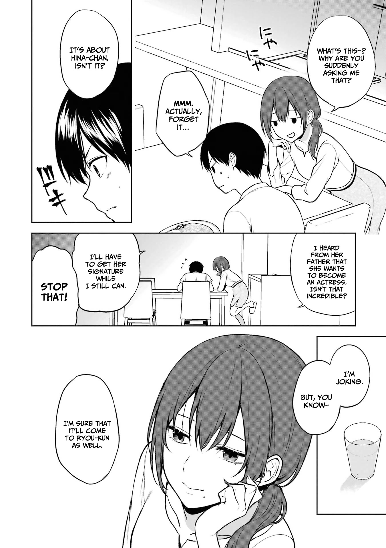 When I Rescued a Beautiful Girl Who Was About to Be Mol*sted, It Was My Childhood Friend Sitting Next to Me Chapter 36 page 11 - Chapter 36: The future