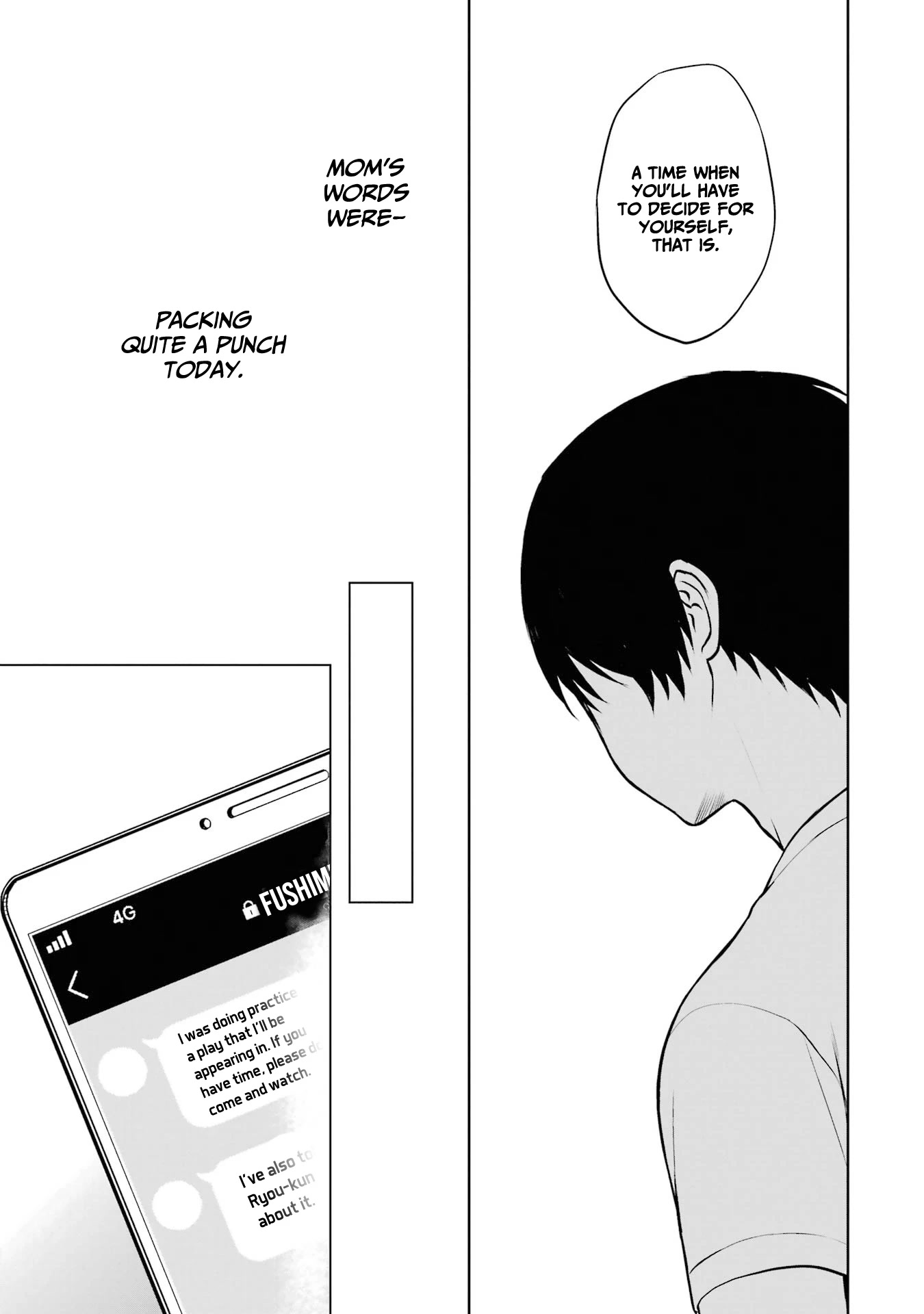 When I Rescued a Beautiful Girl Who Was About to Be Mol*sted, It Was My Childhood Friend Sitting Next to Me Chapter 36 page 12 - Chapter 36: The future
