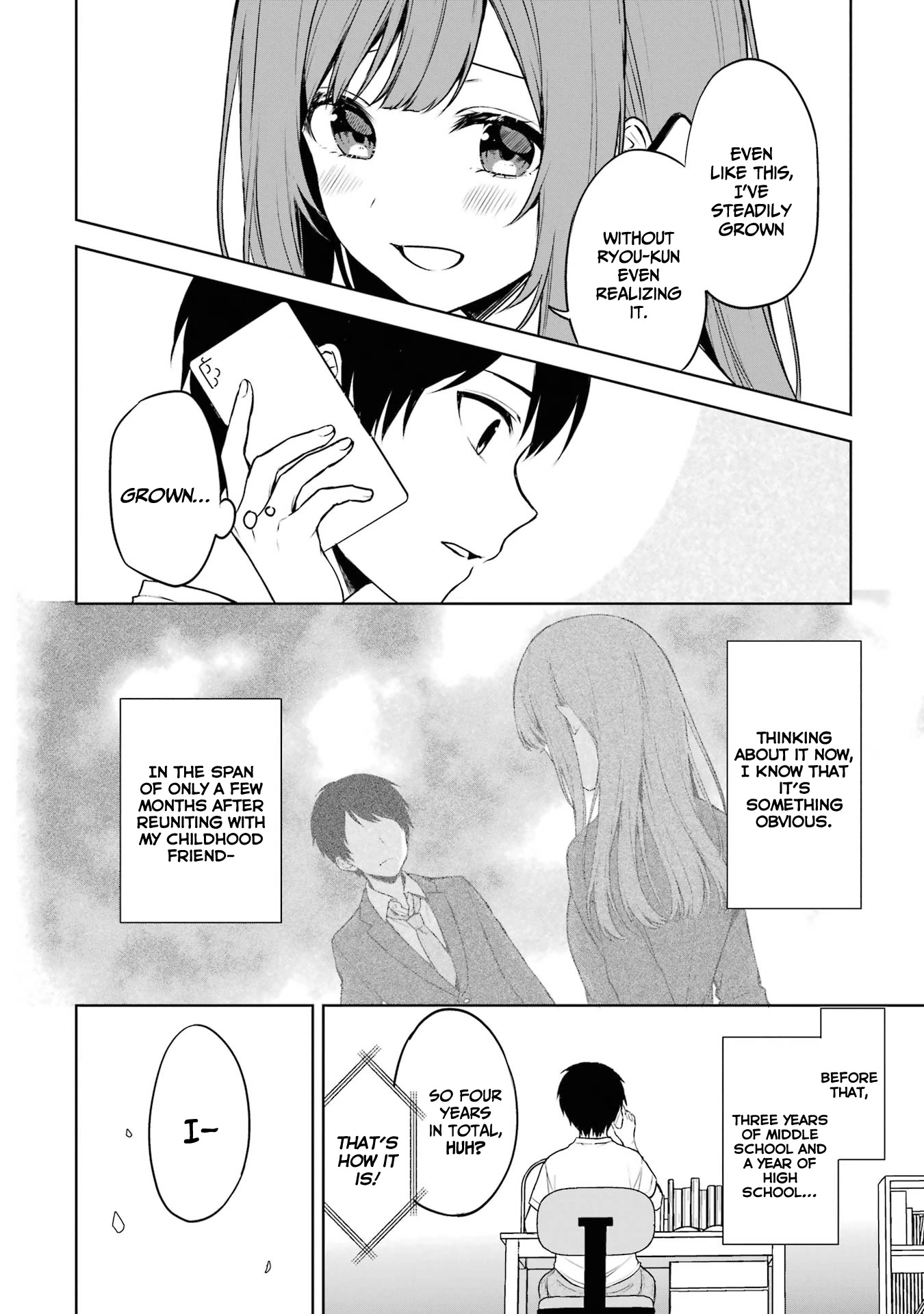 When I Rescued a Beautiful Girl Who Was About to Be Mol*sted, It Was My Childhood Friend Sitting Next to Me Chapter 36 page 5 - Chapter 36: The future