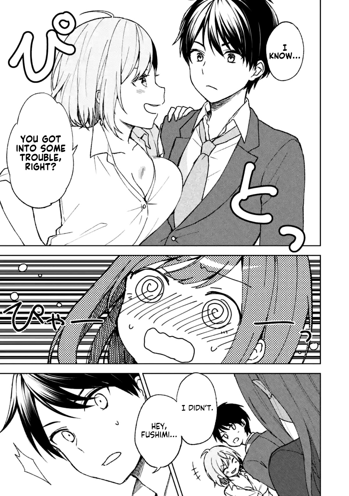 When I Rescued a Beautiful Girl Who Was About to Be Mol*sted, It Was My Childhood Friend Sitting Next to Me Chapter 4 page 5 - Chapter 4: A Chick Like That and The Gyaru