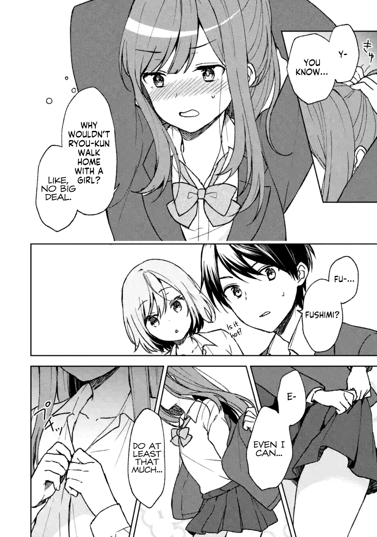 When I Rescued a Beautiful Girl Who Was About to Be Mol*sted, It Was My Childhood Friend Sitting Next to Me Chapter 4 page 6 - Chapter 4: A Chick Like That and The Gyaru
