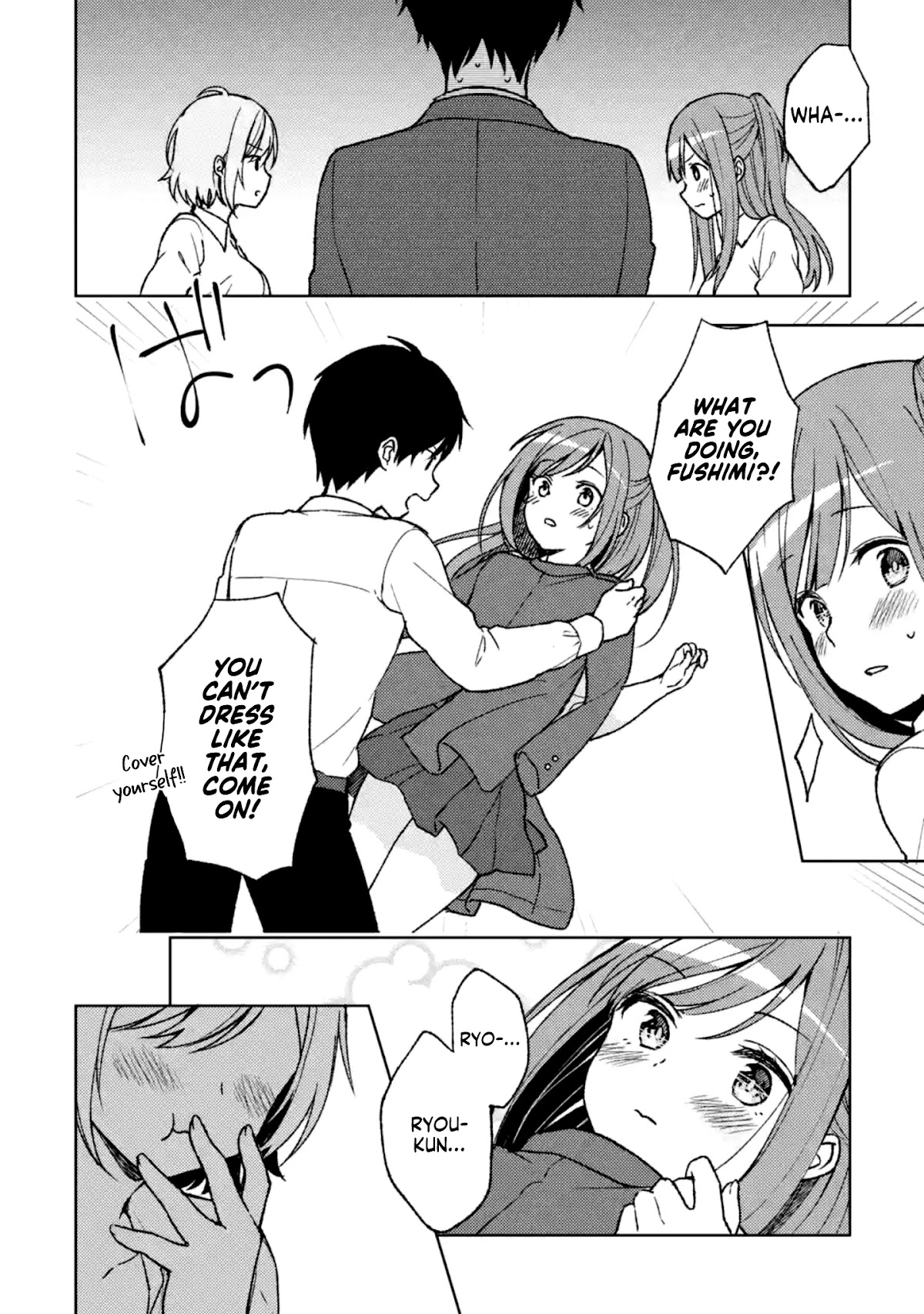 When I Rescued a Beautiful Girl Who Was About to Be Mol*sted, It Was My Childhood Friend Sitting Next to Me Chapter 4 page 8 - Chapter 4: A Chick Like That and The Gyaru