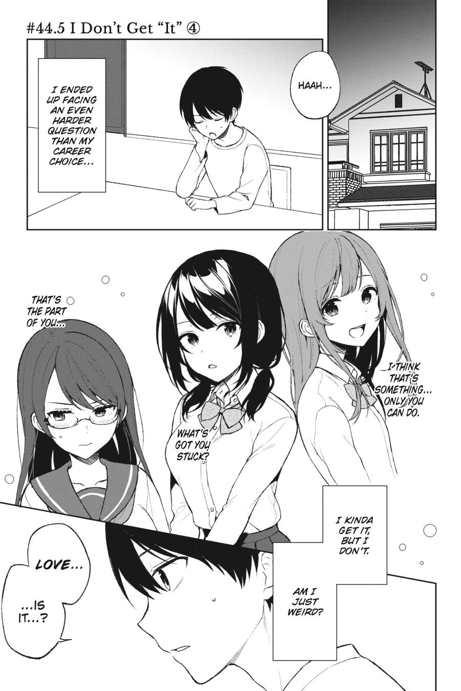 When I Rescued a Beautiful Girl Who Was About to Be Mol*sted, It Was My Childhood Friend Sitting Next to Me Chapter 44.5 page 1 - Chapter 44.5