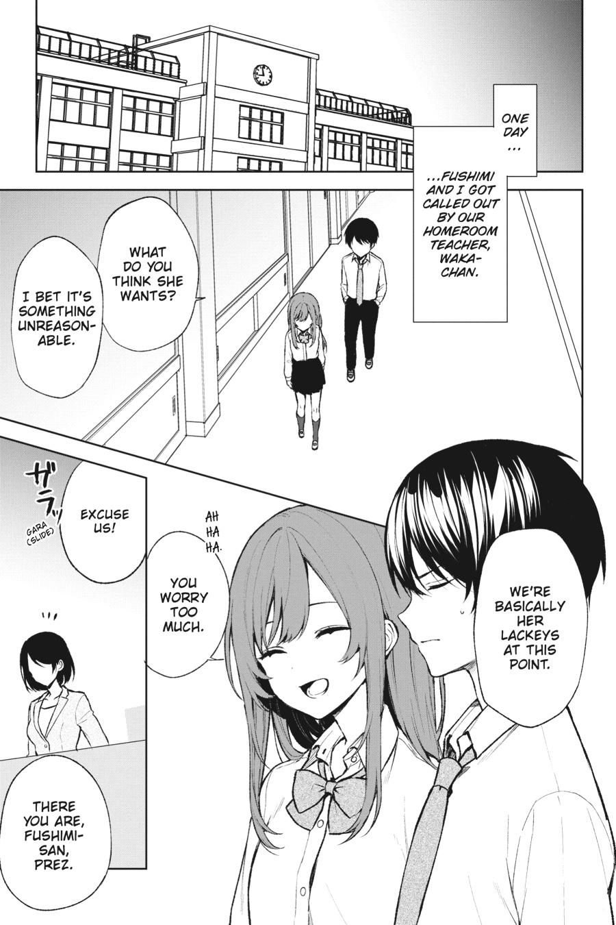 When I Rescued a Beautiful Girl Who Was About to Be Mol*sted, It Was My Childhood Friend Sitting Next to Me Chapter 46 page 1 - Chapter 46