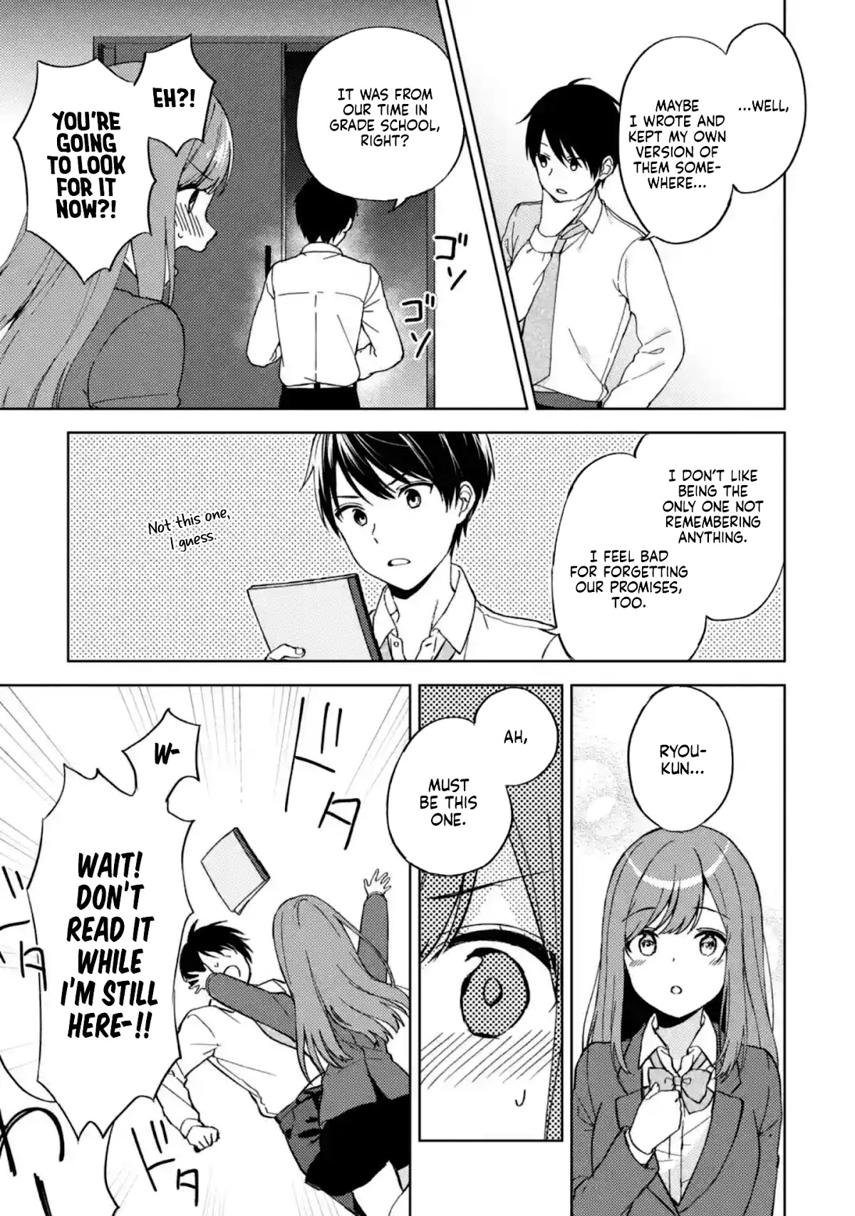 When I Rescued a Beautiful Girl Who Was About to Be Mol*sted, It Was My Childhood Friend Sitting Next to Me Chapter 5 page 13 - Chapter 5: She’s visiting my home for the first time in 4 years