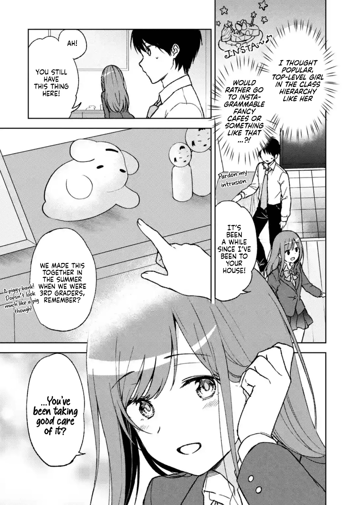 When I Rescued a Beautiful Girl Who Was About to Be Mol*sted, It Was My Childhood Friend Sitting Next to Me Chapter 5 page 3 - Chapter 5: She’s visiting my home for the first time in 4 years