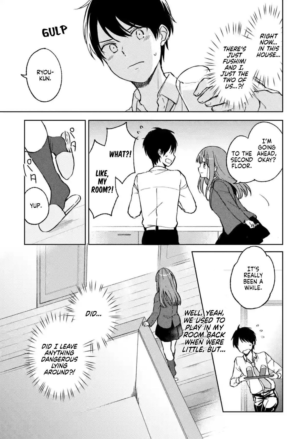 When I Rescued a Beautiful Girl Who Was About to Be Mol*sted, It Was My Childhood Friend Sitting Next to Me Chapter 5 page 5 - Chapter 5: She’s visiting my home for the first time in 4 years