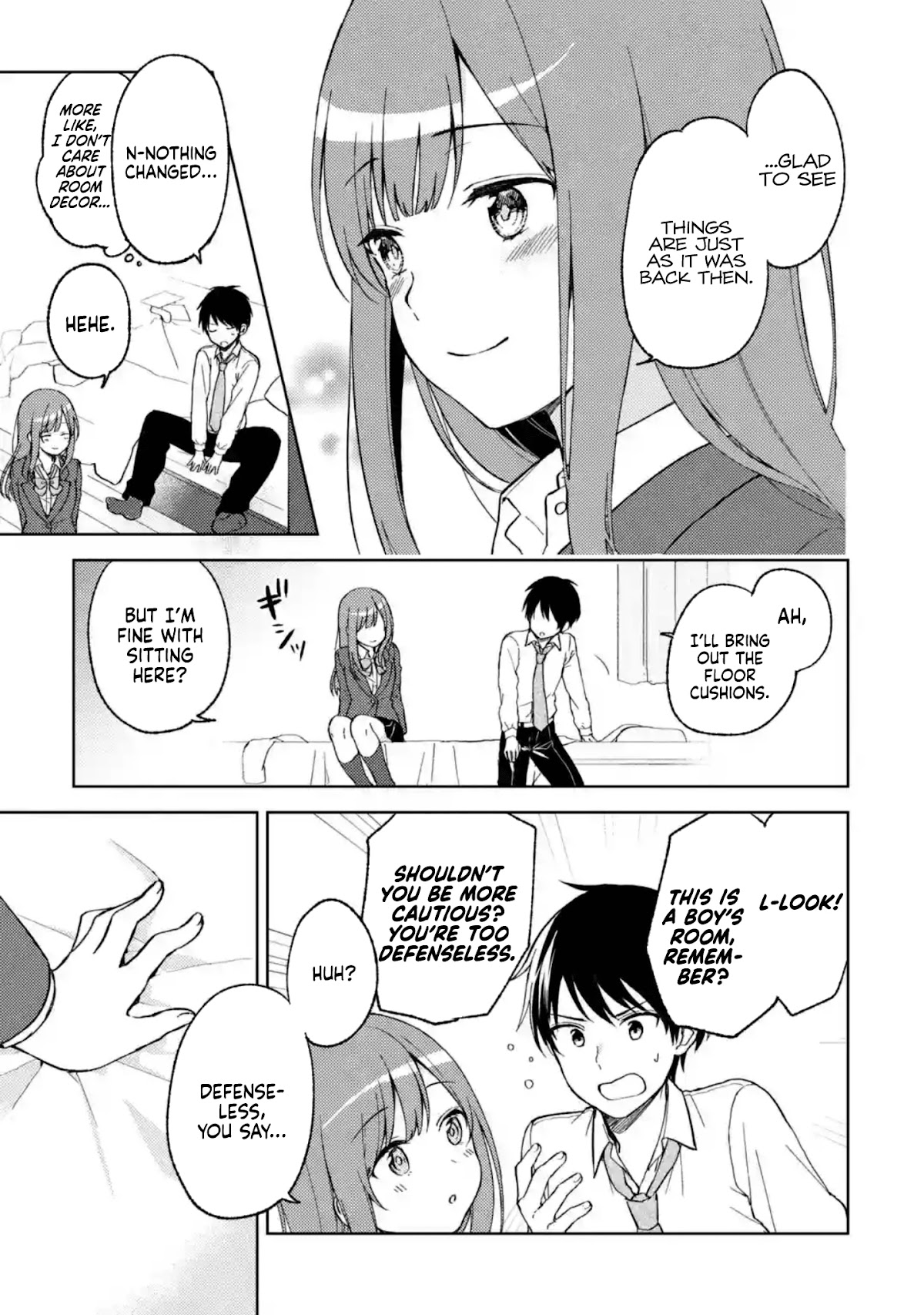 When I Rescued a Beautiful Girl Who Was About to Be Mol*sted, It Was My Childhood Friend Sitting Next to Me Chapter 5 page 7 - Chapter 5: She’s visiting my home for the first time in 4 years