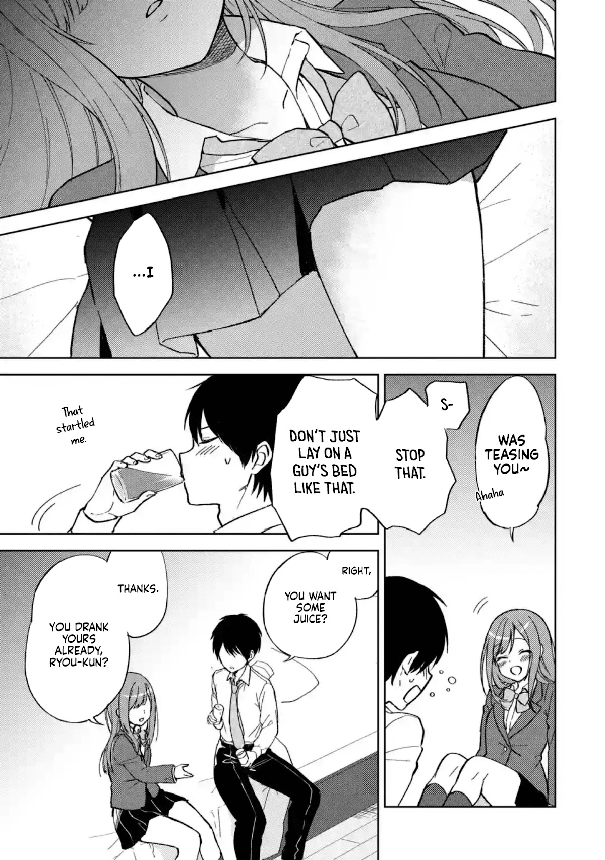 When I Rescued a Beautiful Girl Who Was About to Be Mol*sted, It Was My Childhood Friend Sitting Next to Me Chapter 5 page 9 - Chapter 5: She’s visiting my home for the first time in 4 years