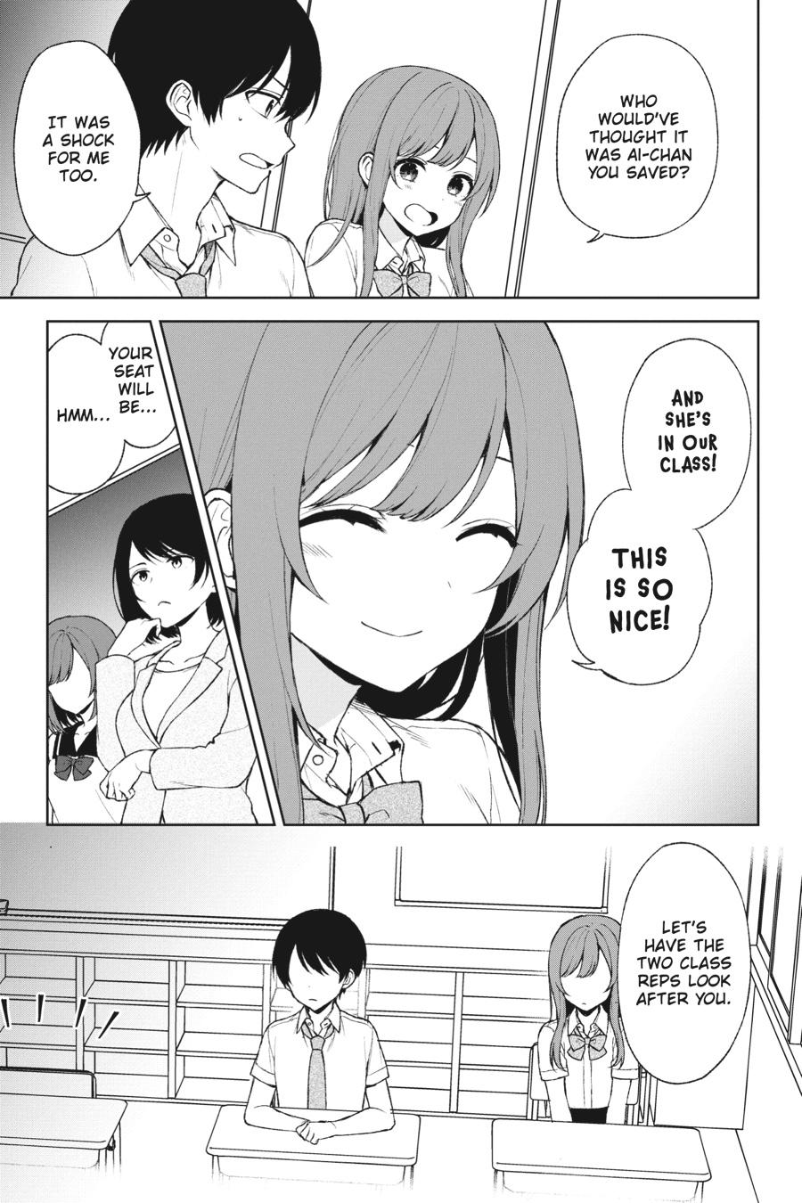 When I Rescued a Beautiful Girl Who Was About to Be Mol*sted, It Was My Childhood Friend Sitting Next to Me Chapter 52 page 13 - Chapter 52