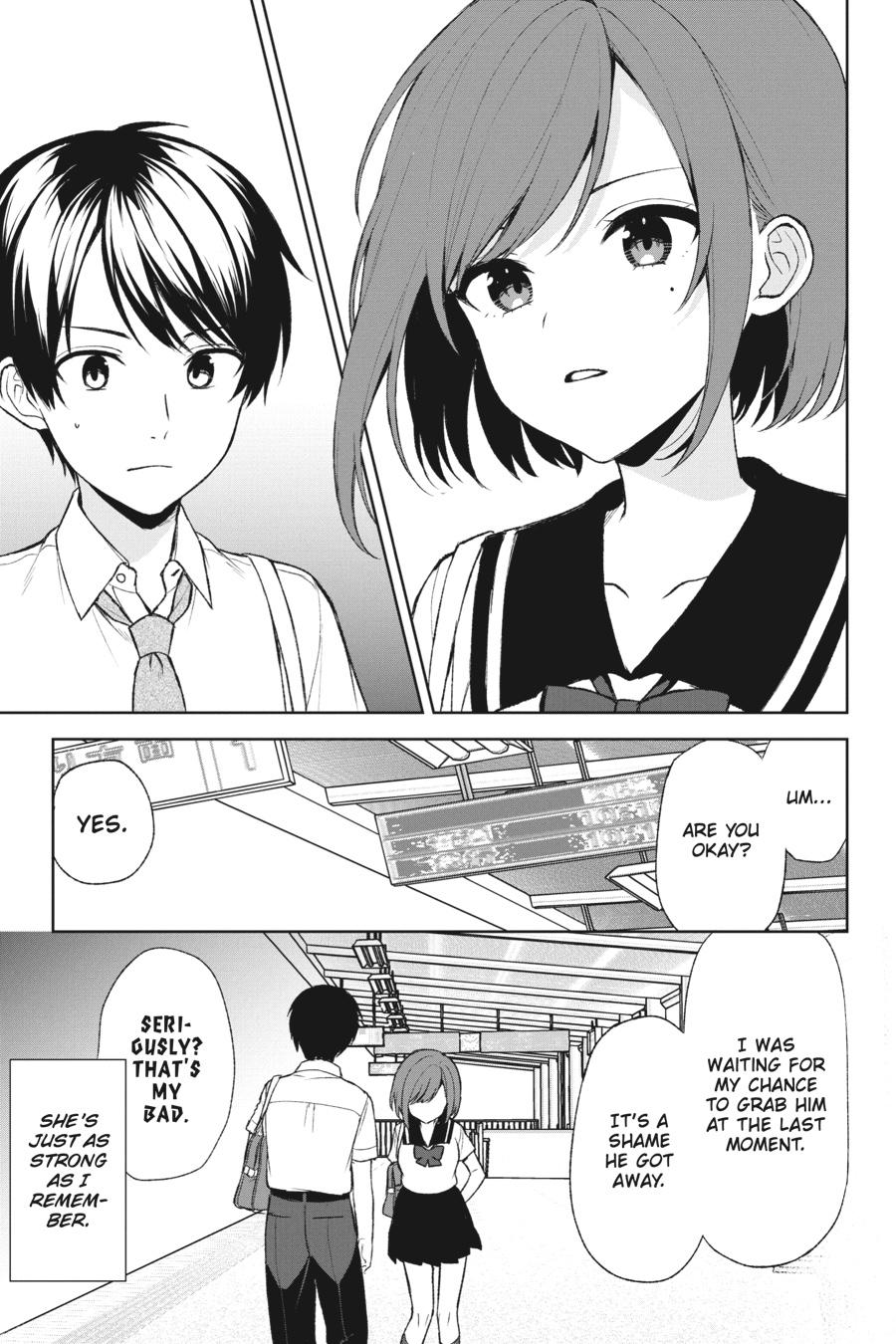When I Rescued a Beautiful Girl Who Was About to Be Mol*sted, It Was My Childhood Friend Sitting Next to Me Chapter 52 page 5 - Chapter 52