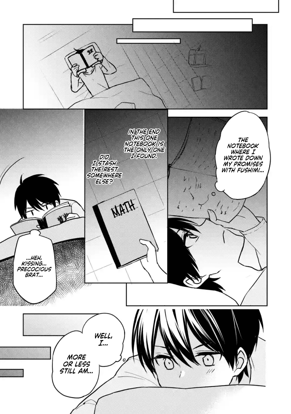 When I Rescued a Beautiful Girl Who Was About to Be Mol*sted, It Was My Childhood Friend Sitting Next to Me Chapter 6 page 13 - Chapter 6: Fragments of a Promise
