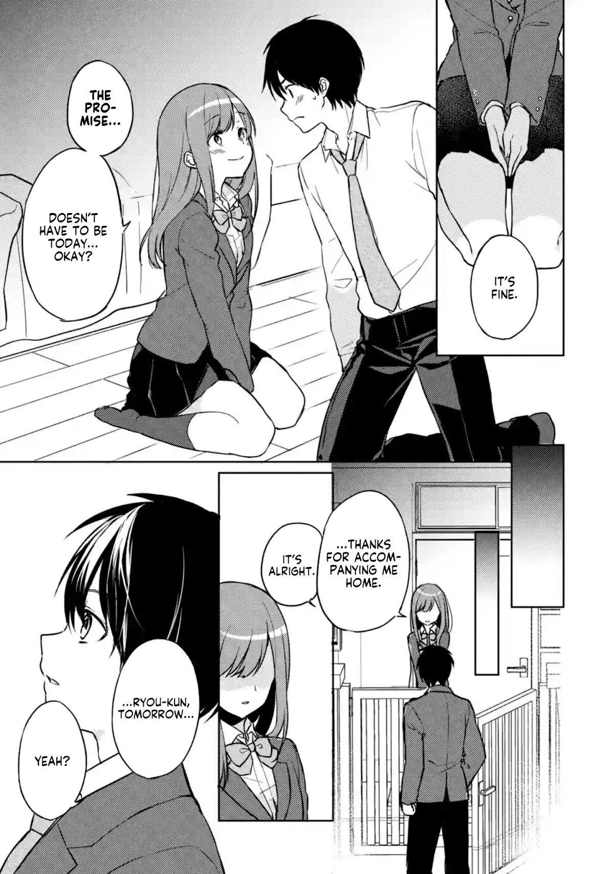 When I Rescued a Beautiful Girl Who Was About to Be Mol*sted, It Was My Childhood Friend Sitting Next to Me Chapter 6 page 5 - Chapter 6: Fragments of a Promise