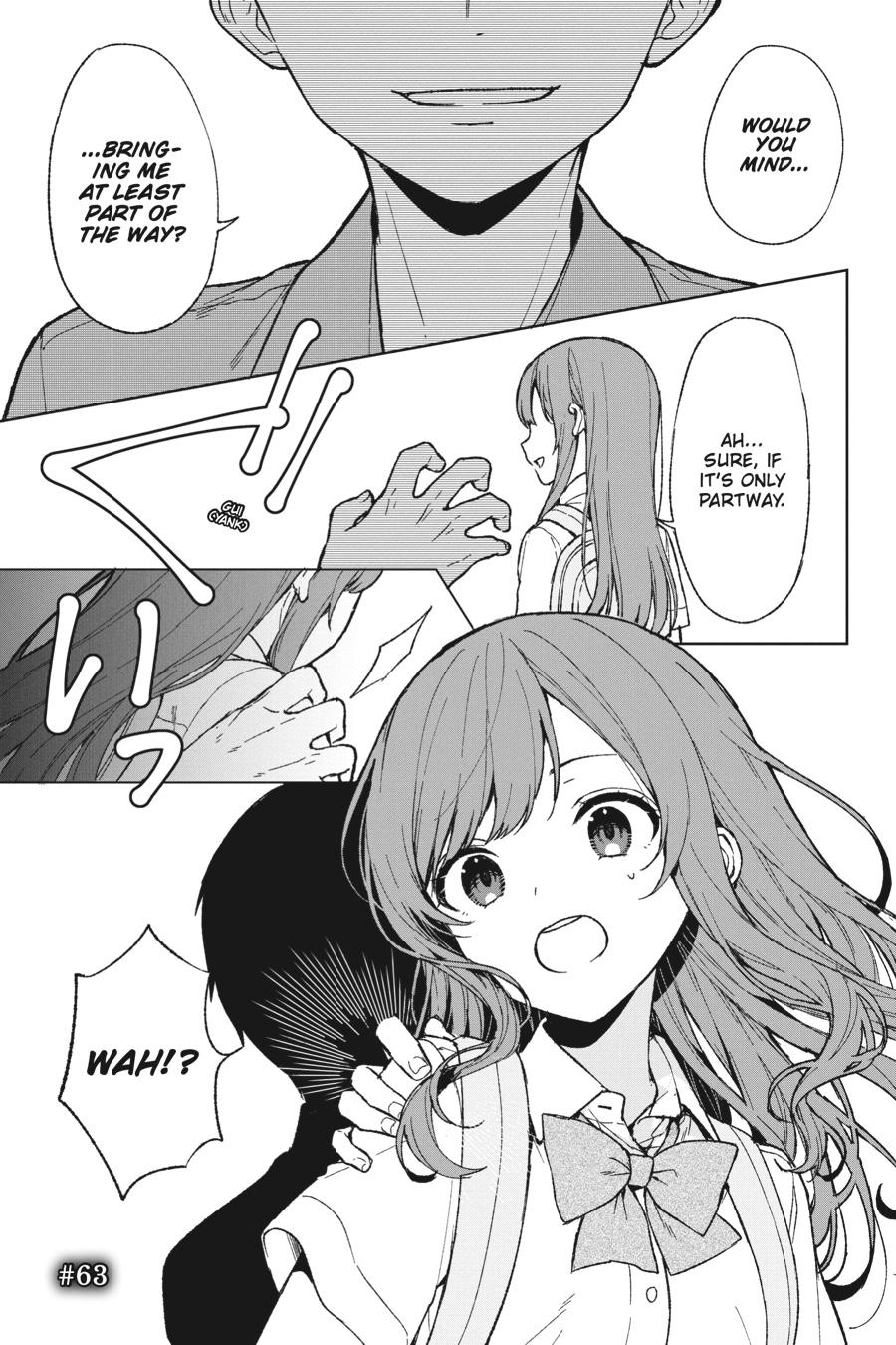 When I Rescued a Beautiful Girl Who Was About to Be Mol*sted, It Was My Childhood Friend Sitting Next to Me Chapter 63 page 1 - Chapter 63