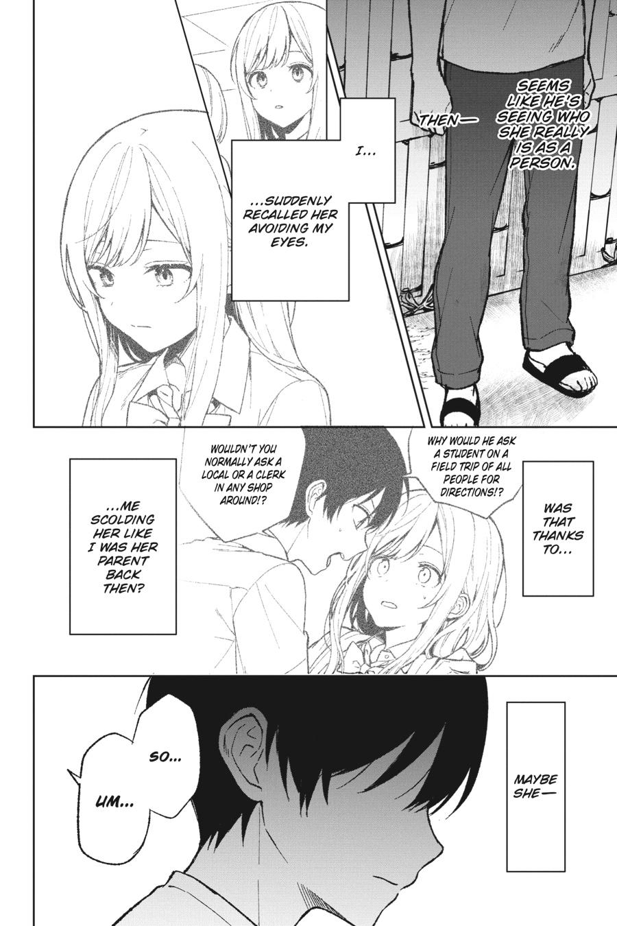 When I Rescued a Beautiful Girl Who Was About to Be Mol*sted, It Was My Childhood Friend Sitting Next to Me Chapter 64 page 8 - Chapter 64