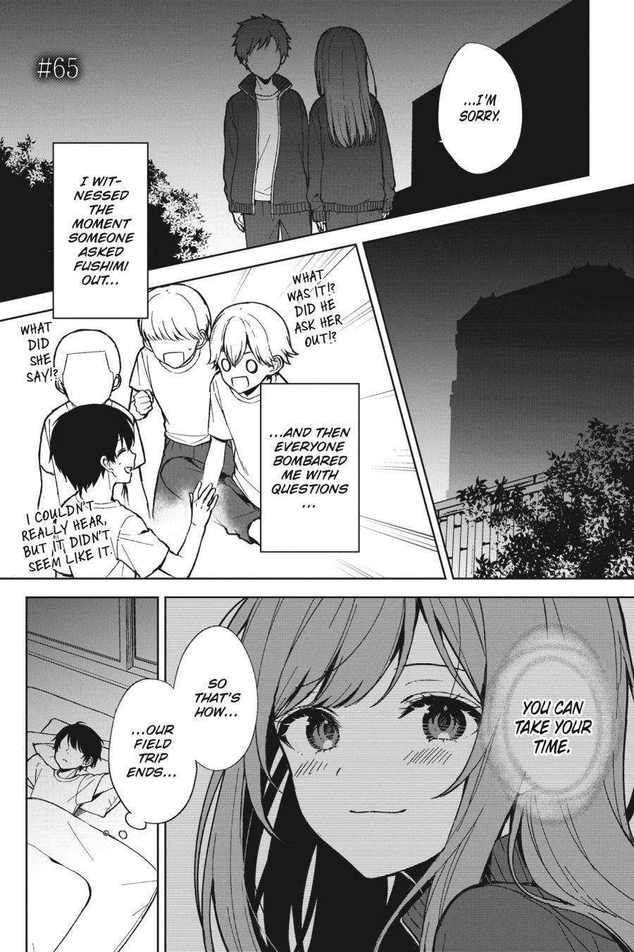 When I Rescued a Beautiful Girl Who Was About to Be Mol*sted, It Was My Childhood Friend Sitting Next to Me Chapter 65 page 1 - Chapter 65