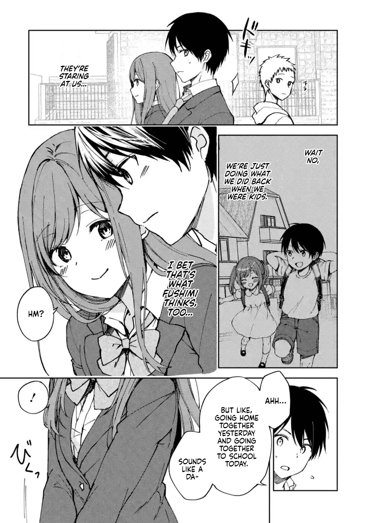 When I Rescued a Beautiful Girl Who Was About to Be Mol*sted, It Was My Childhood Friend Sitting Next to Me Chapter 7 page 3 - Chapter 7: Accident