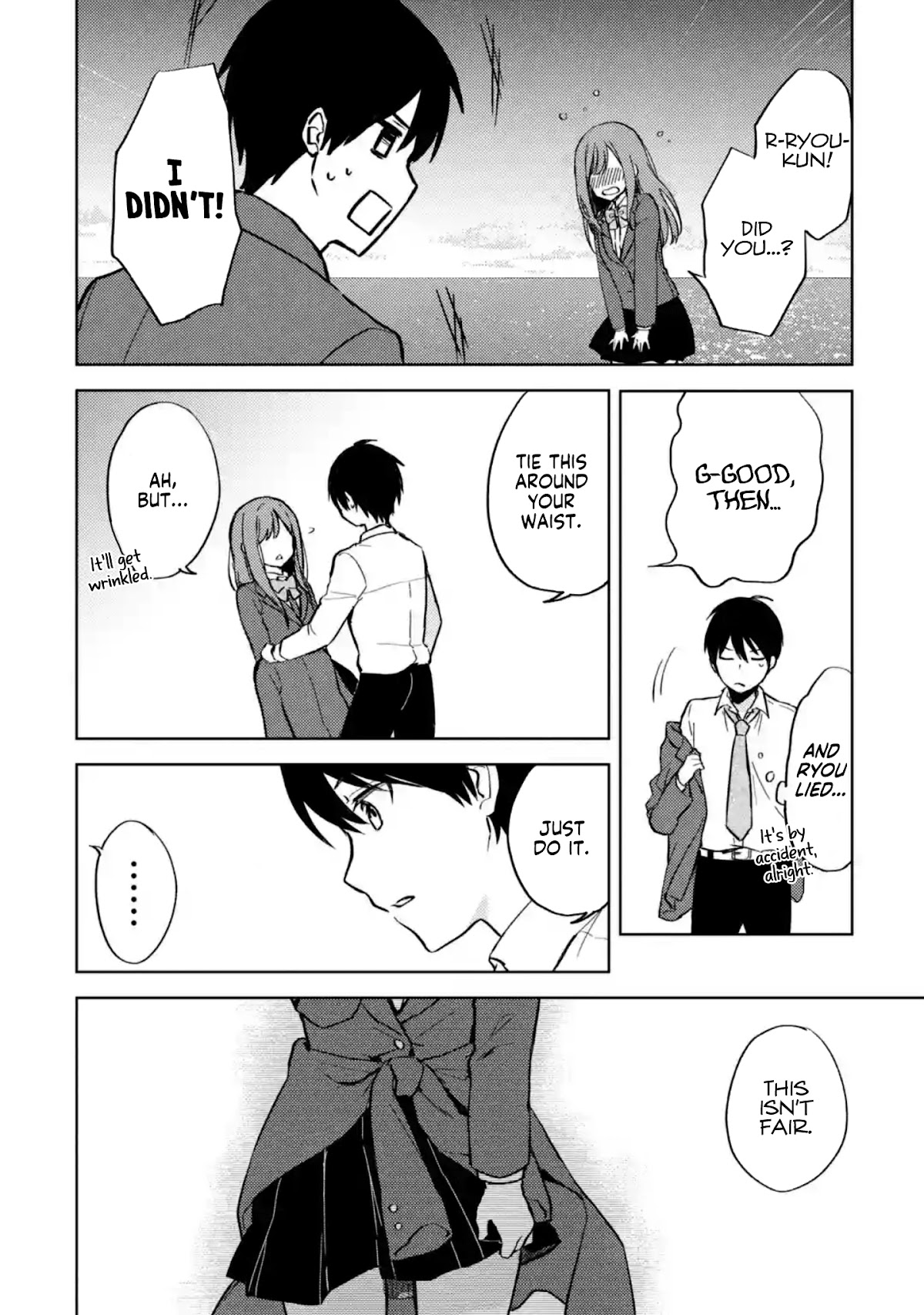 When I Rescued a Beautiful Girl Who Was About to Be Mol*sted, It Was My Childhood Friend Sitting Next to Me Chapter 8 page 16 - Chapter 8: The Habitual Crime Boy and The Good Girl