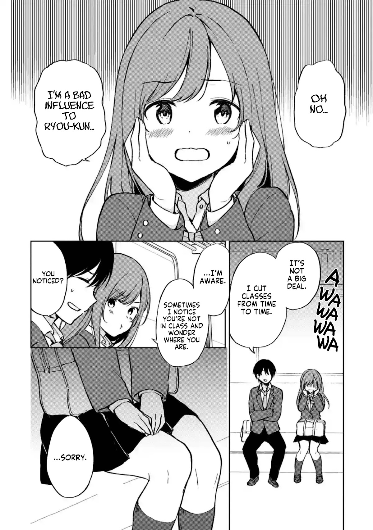 When I Rescued a Beautiful Girl Who Was About to Be Mol*sted, It Was My Childhood Friend Sitting Next to Me Chapter 8 page 4 - Chapter 8: The Habitual Crime Boy and The Good Girl