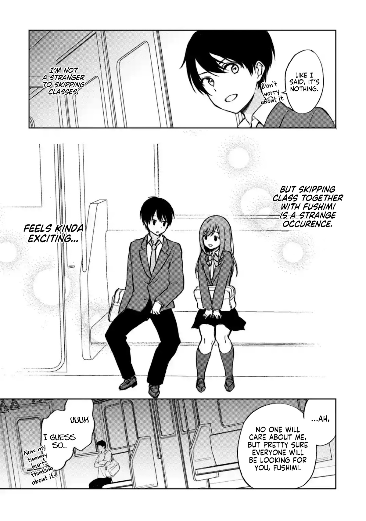 When I Rescued a Beautiful Girl Who Was About to Be Mol*sted, It Was My Childhood Friend Sitting Next to Me Chapter 8 page 5 - Chapter 8: The Habitual Crime Boy and The Good Girl