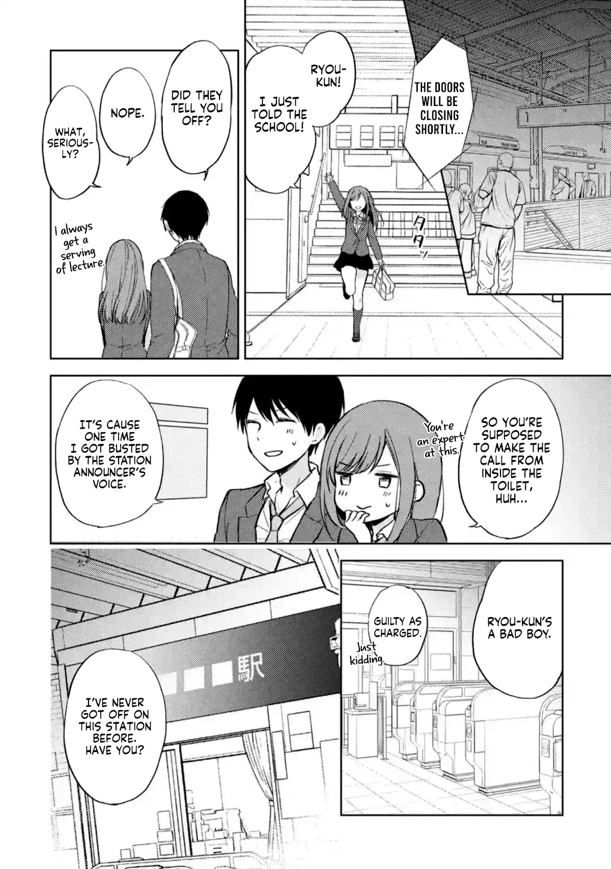 When I Rescued a Beautiful Girl Who Was About to Be Mol*sted, It Was My Childhood Friend Sitting Next to Me Chapter 8 page 6 - Chapter 8: The Habitual Crime Boy and The Good Girl